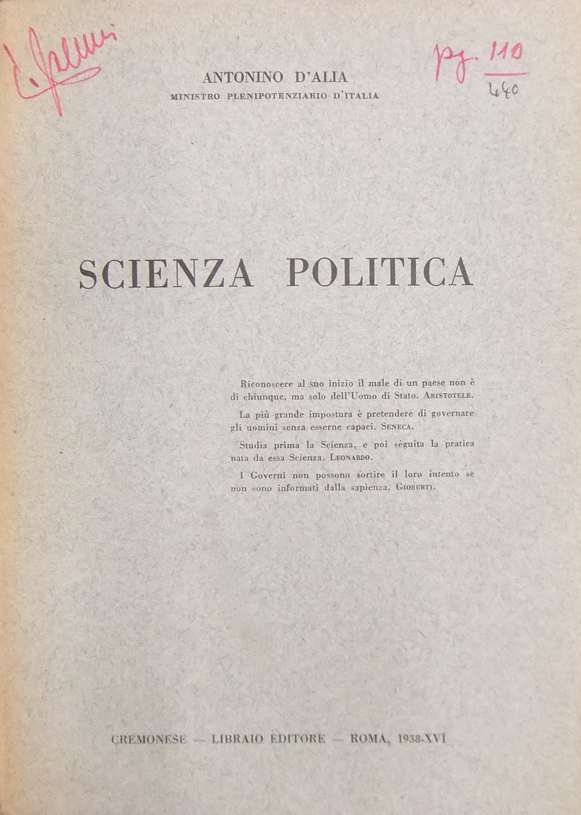Scienza politica