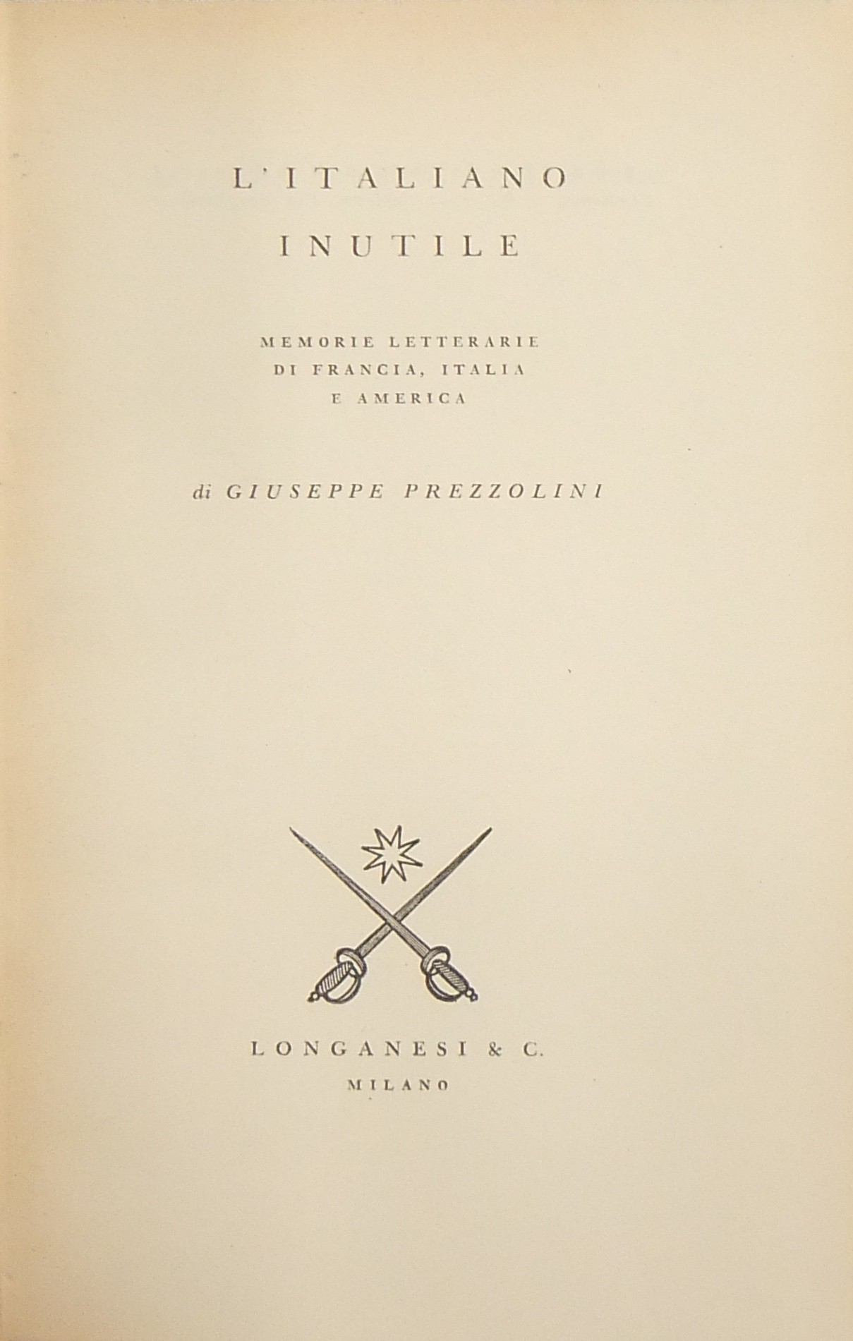 L'italiano inutile