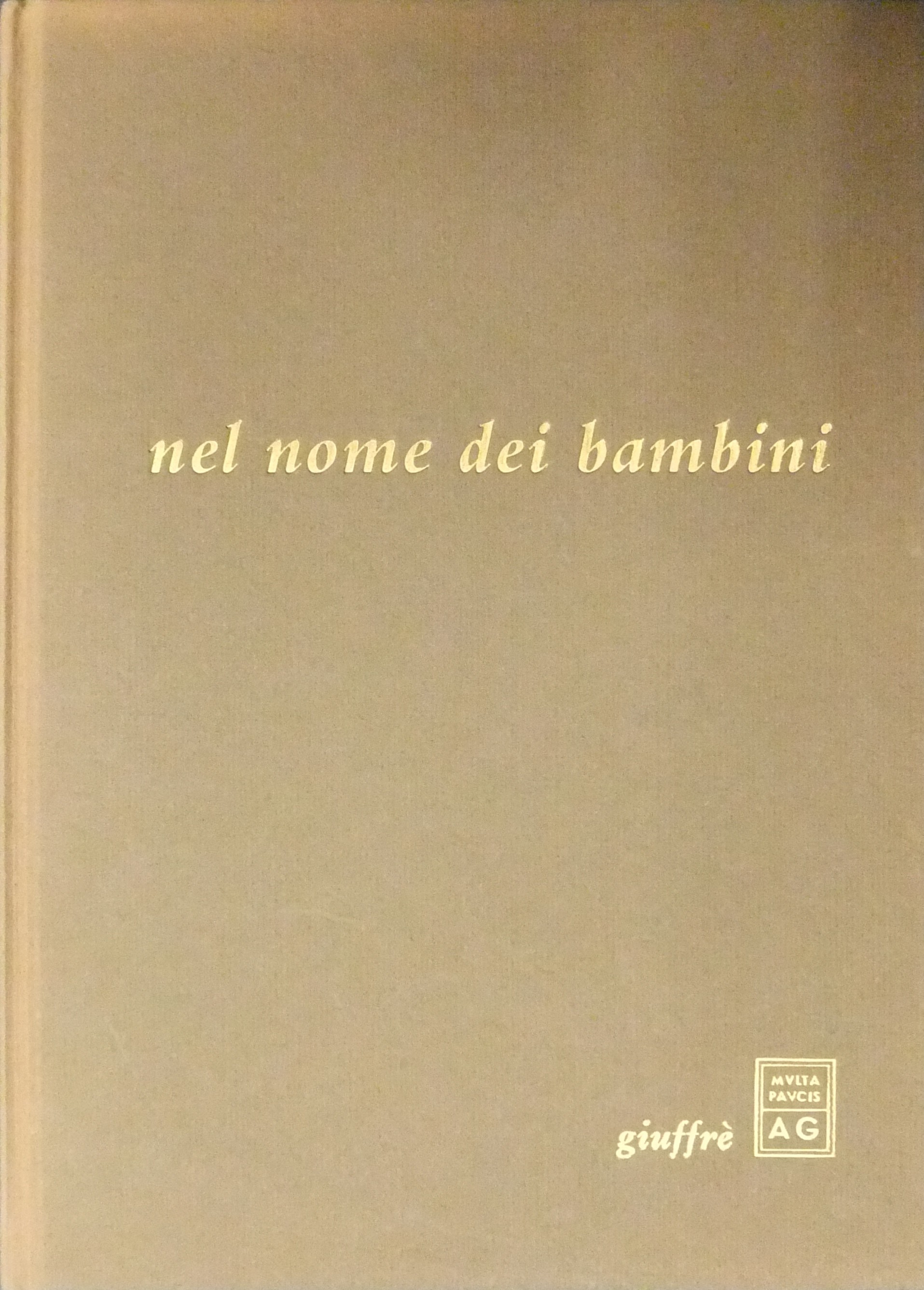 Nel nome dei bambini.