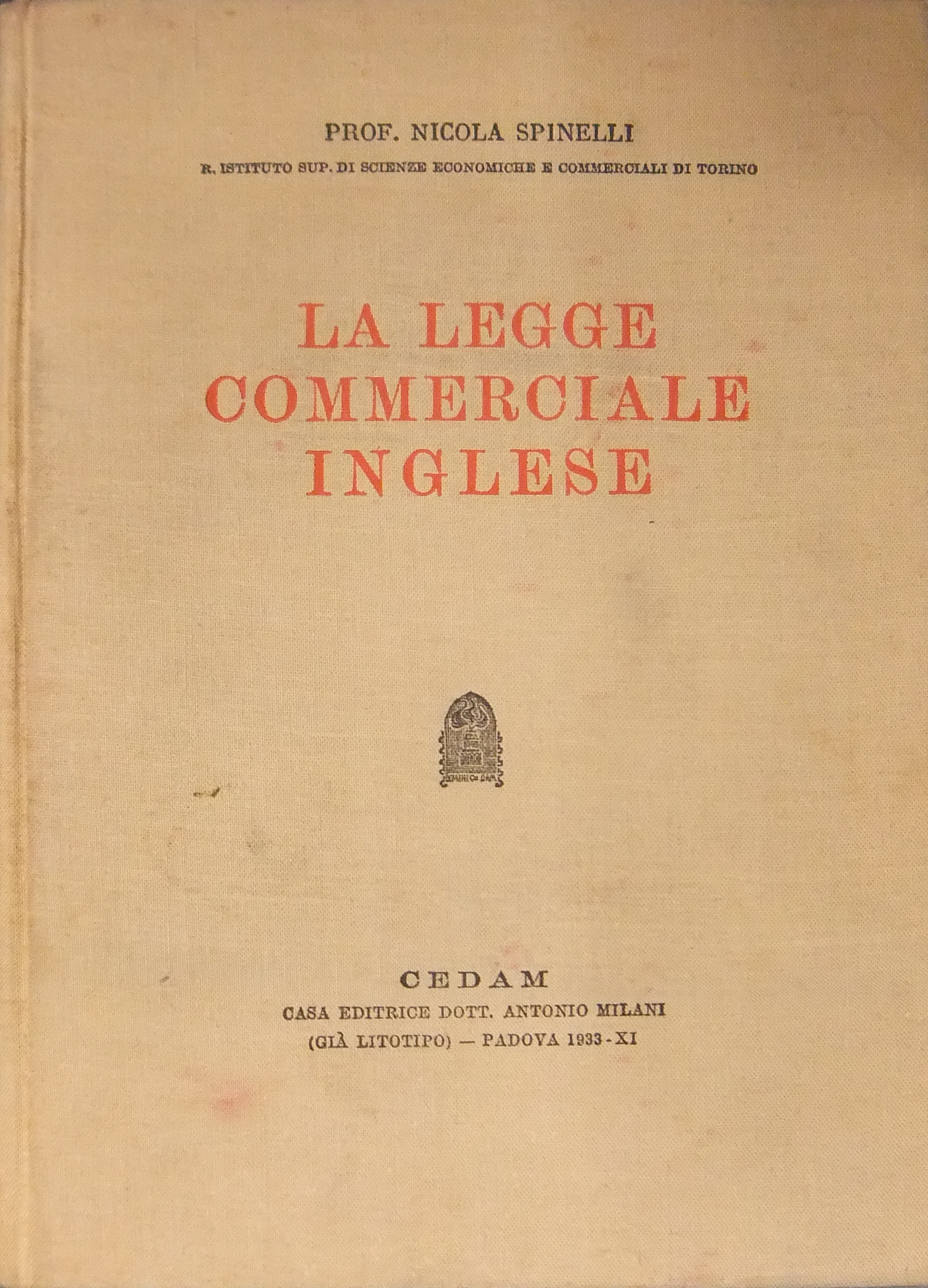La legge commerciale inglese
