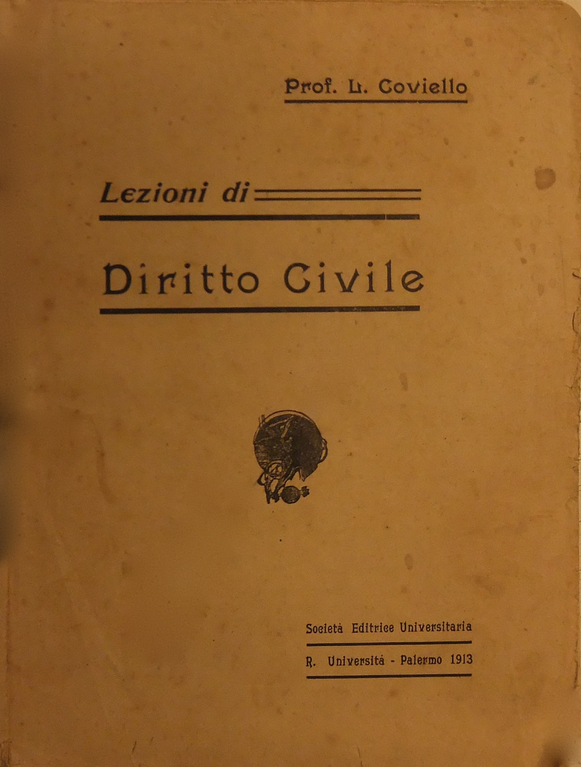 Lezioni di diritto civile.