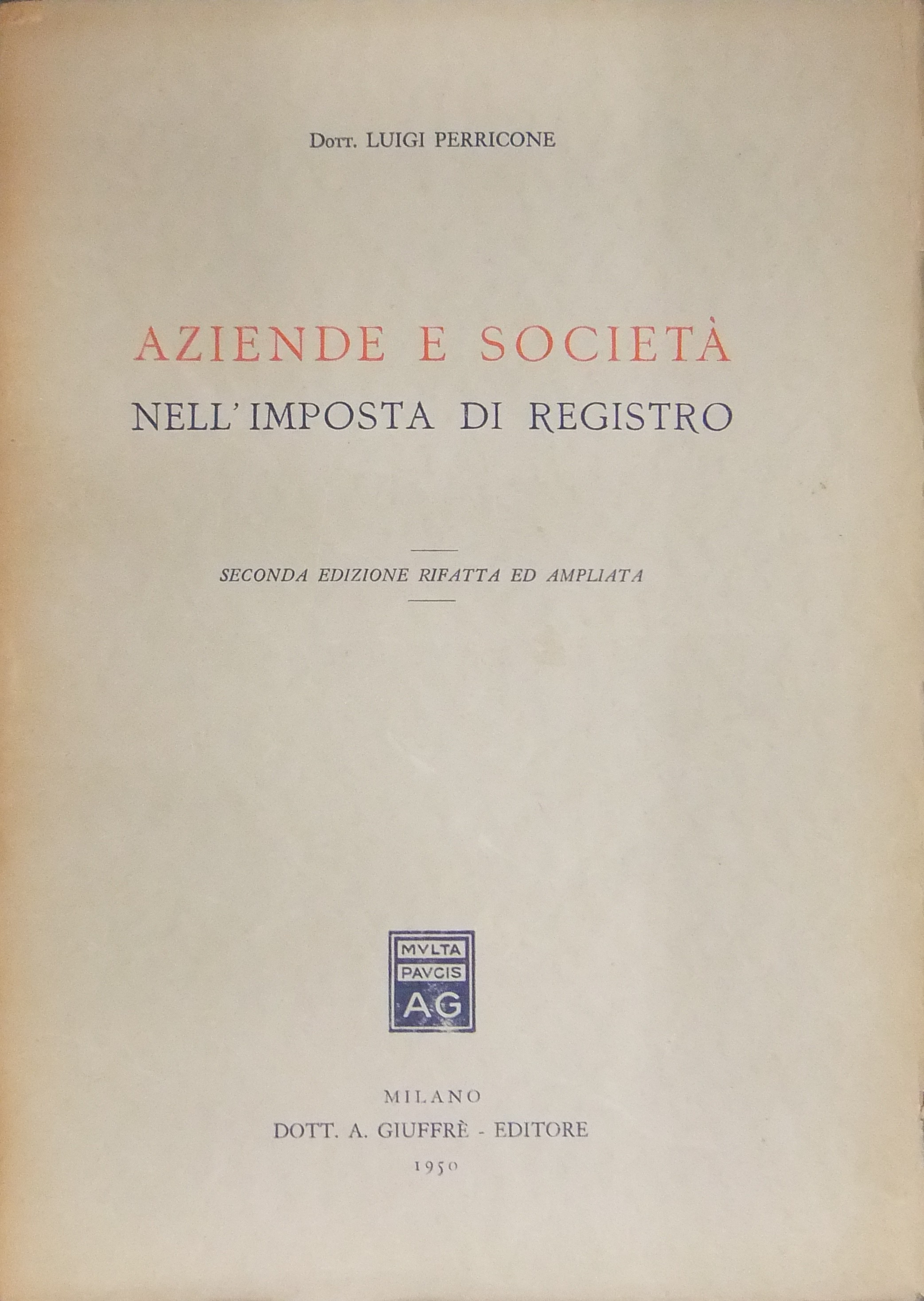 Aziende e società nell'imposta di registro