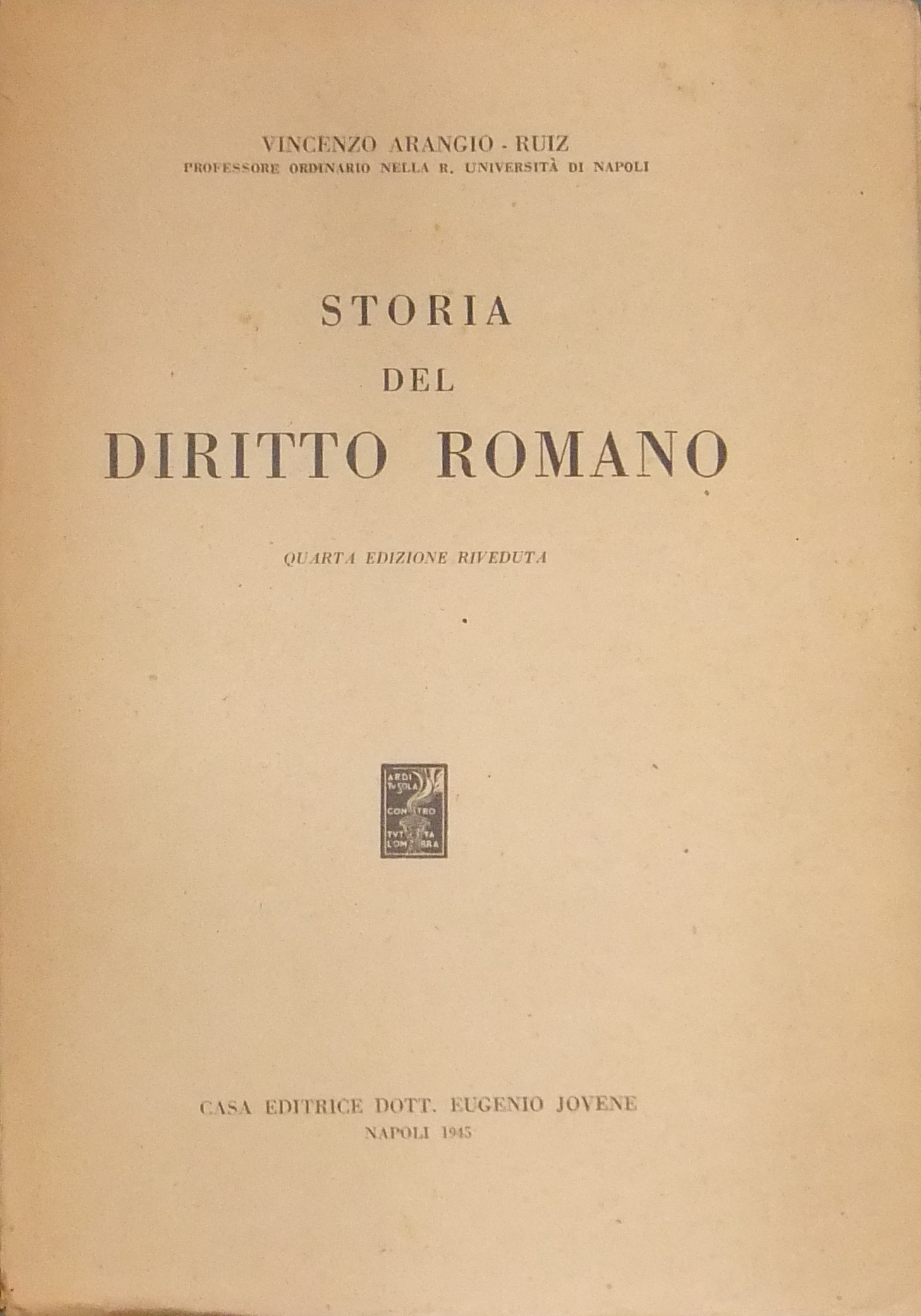 Storia del diritto romano