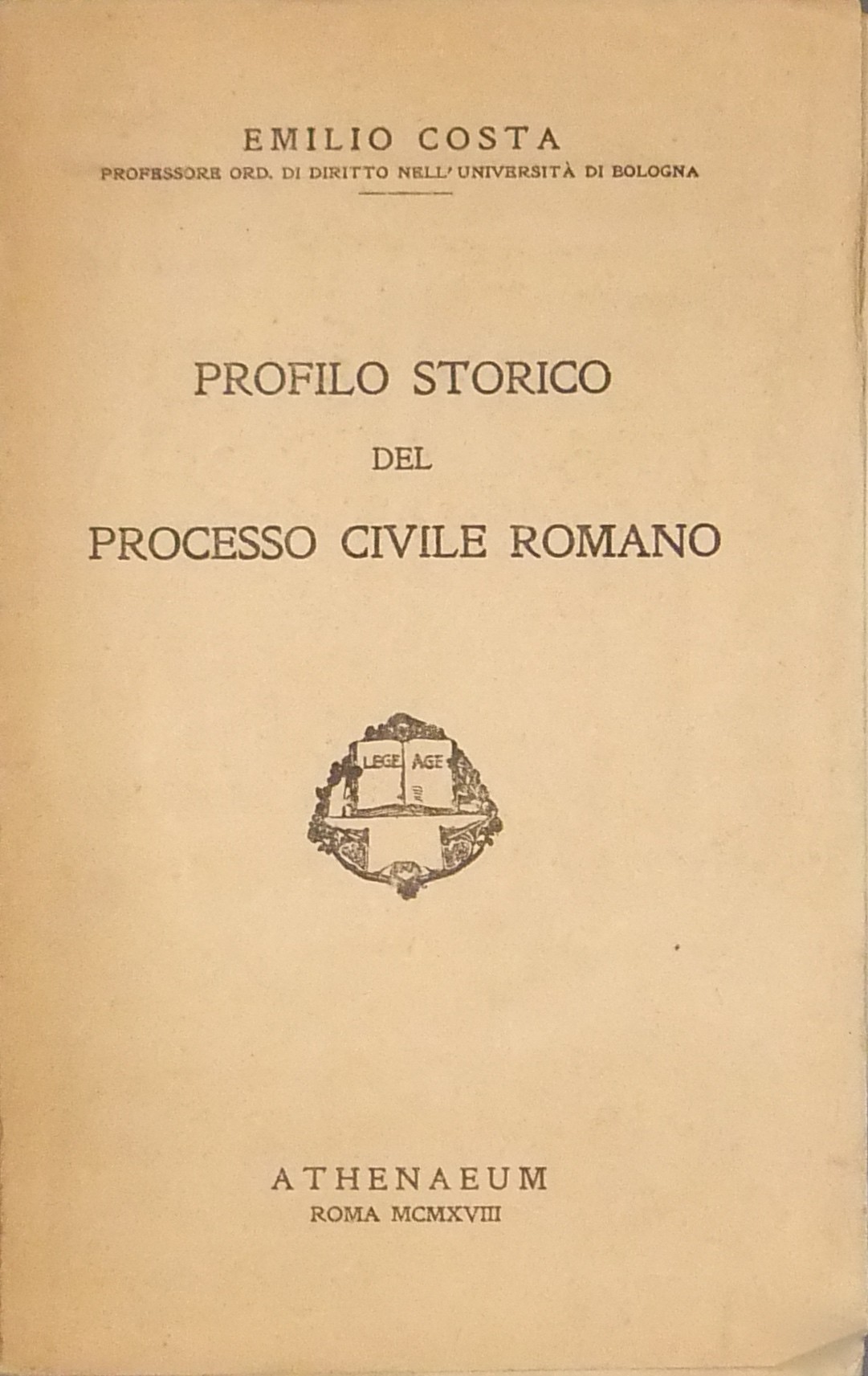 Profilo storico del processo civile romano