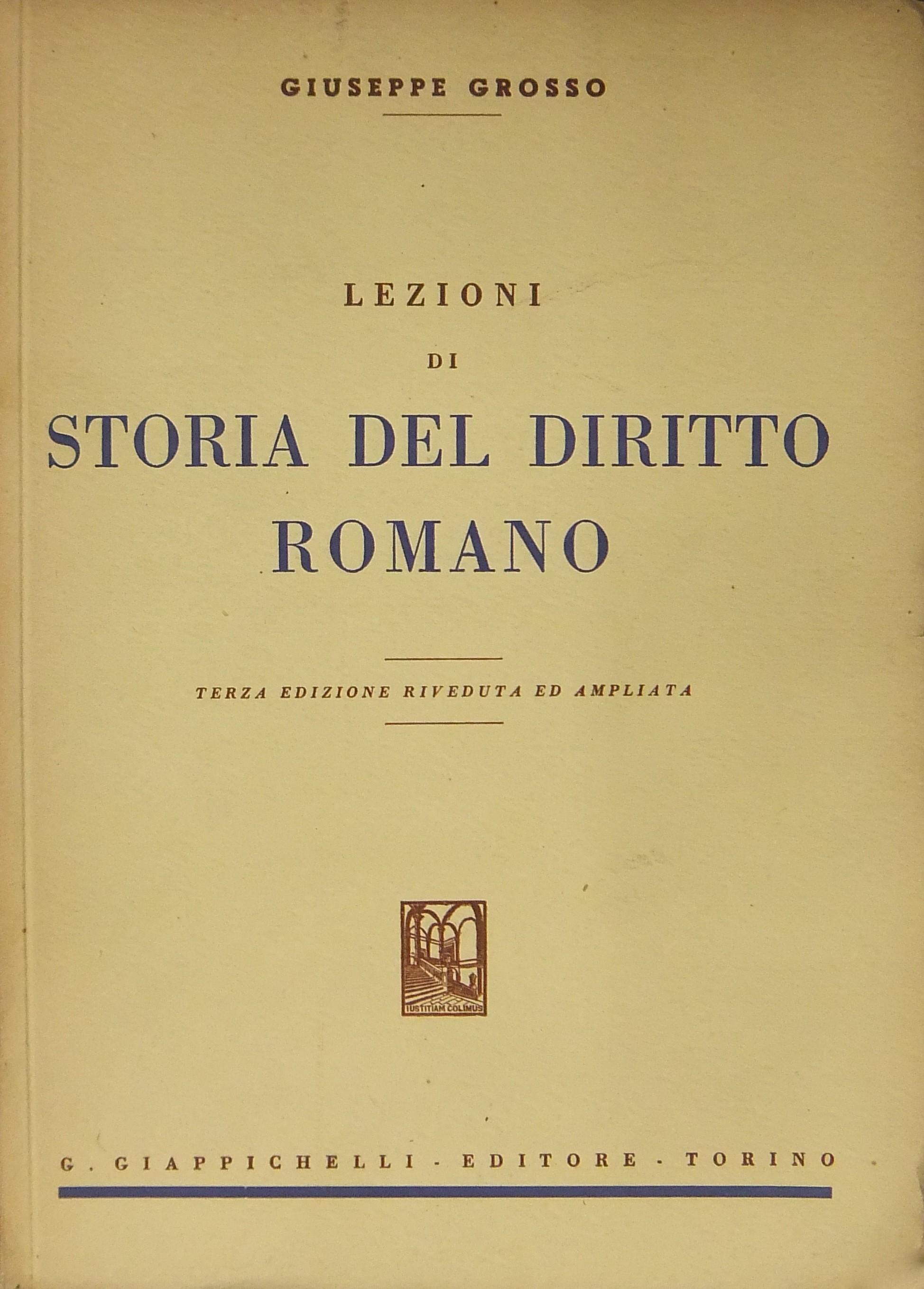 Lezioni di storia del diritto romano