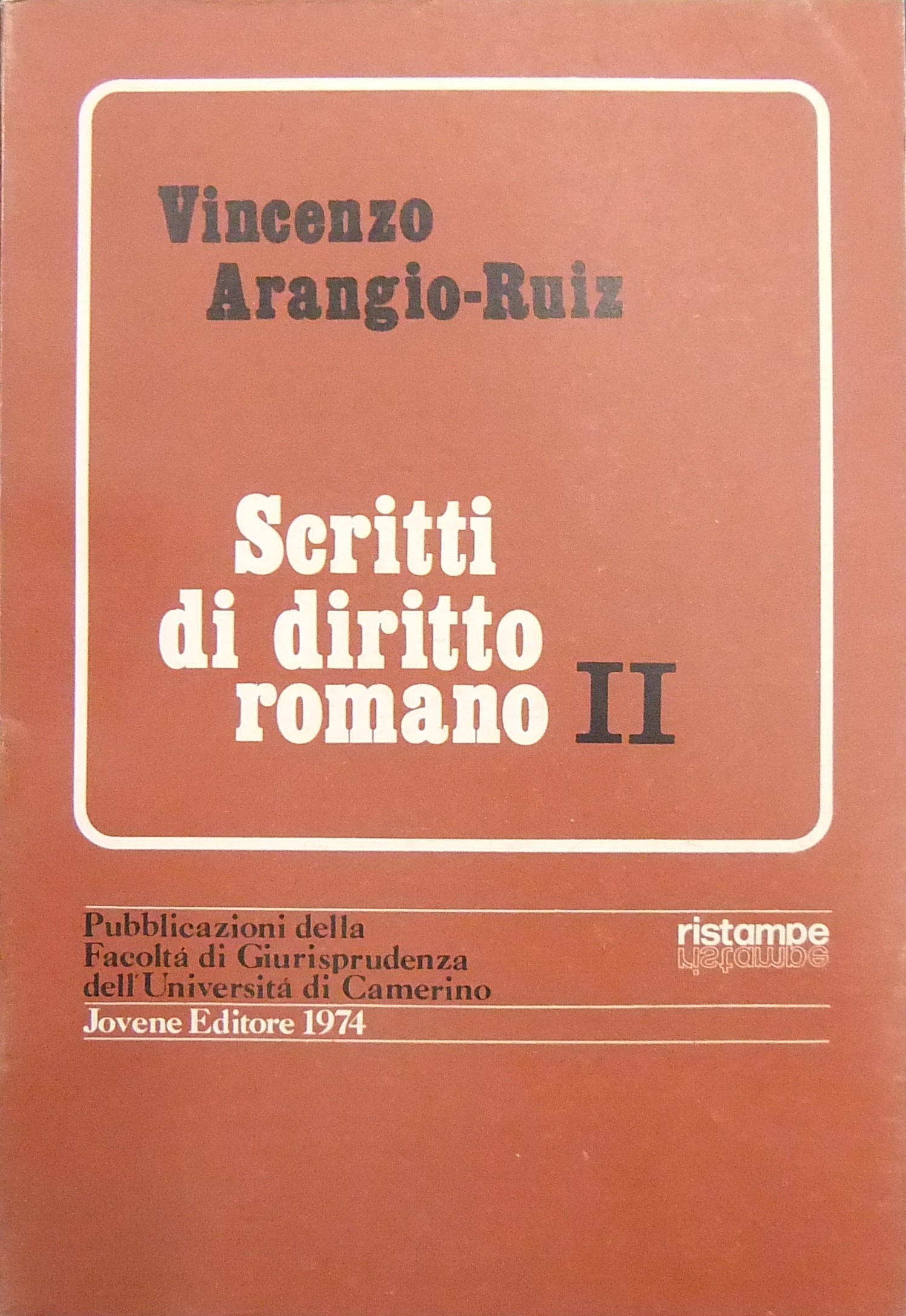 Scritti di diritto romano. Vol. II