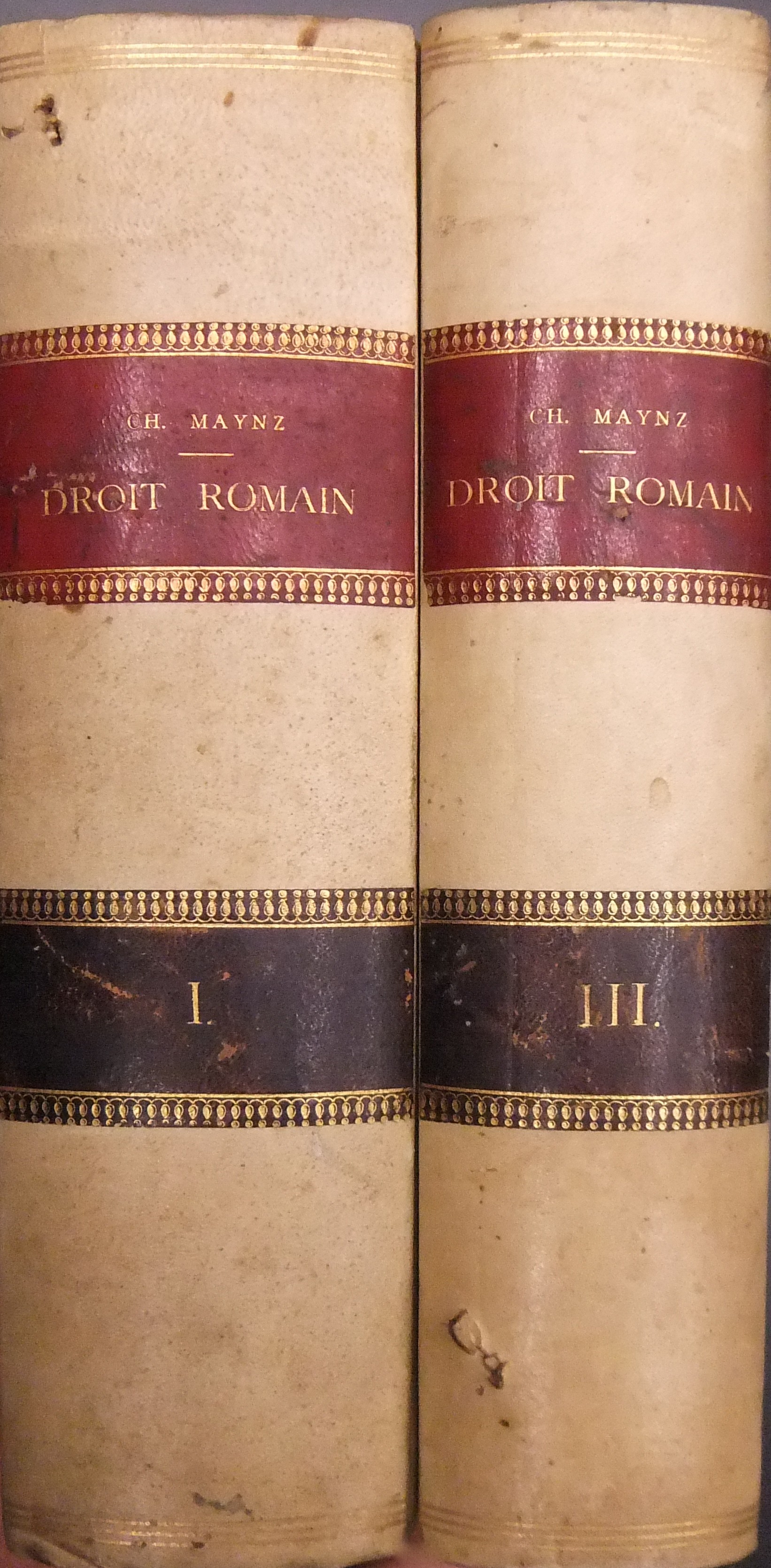 Cours de droit romain. 