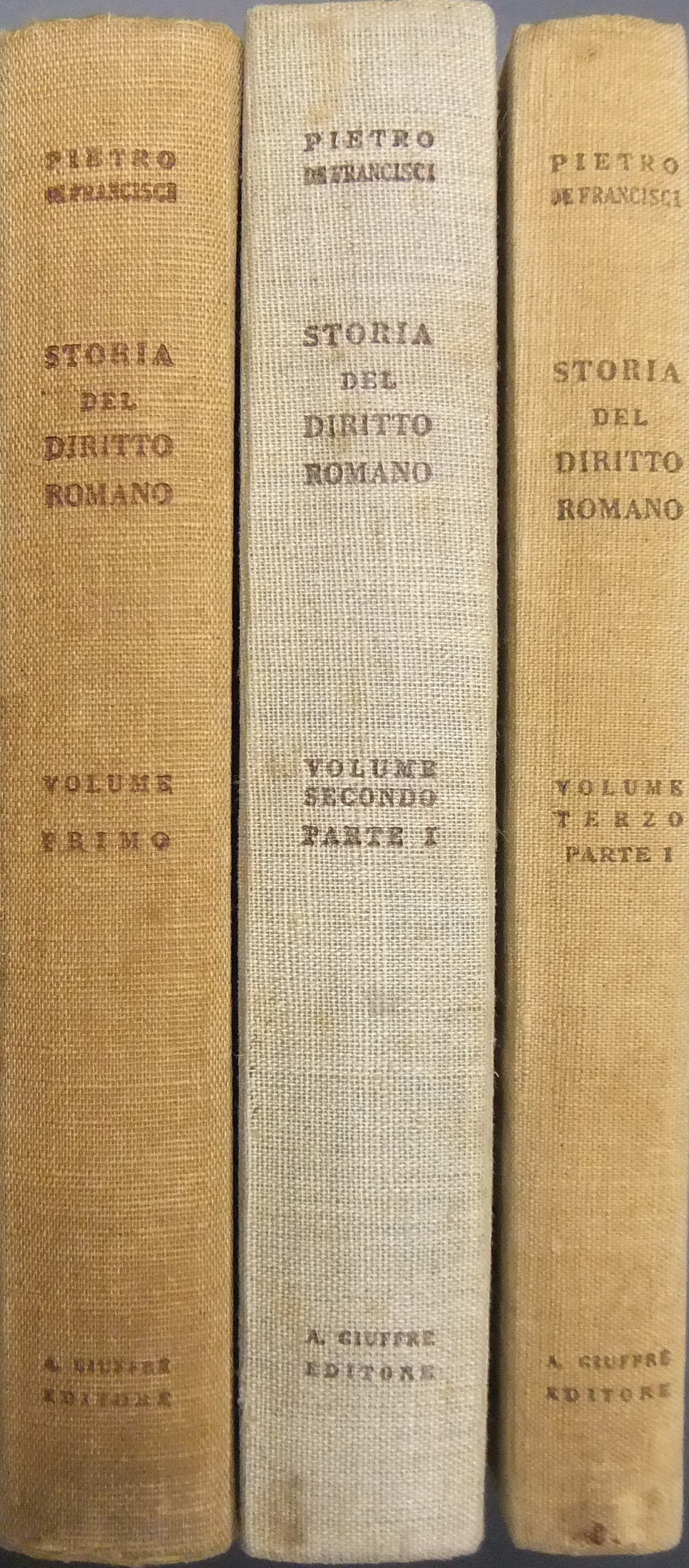 Storia del diritto romano.