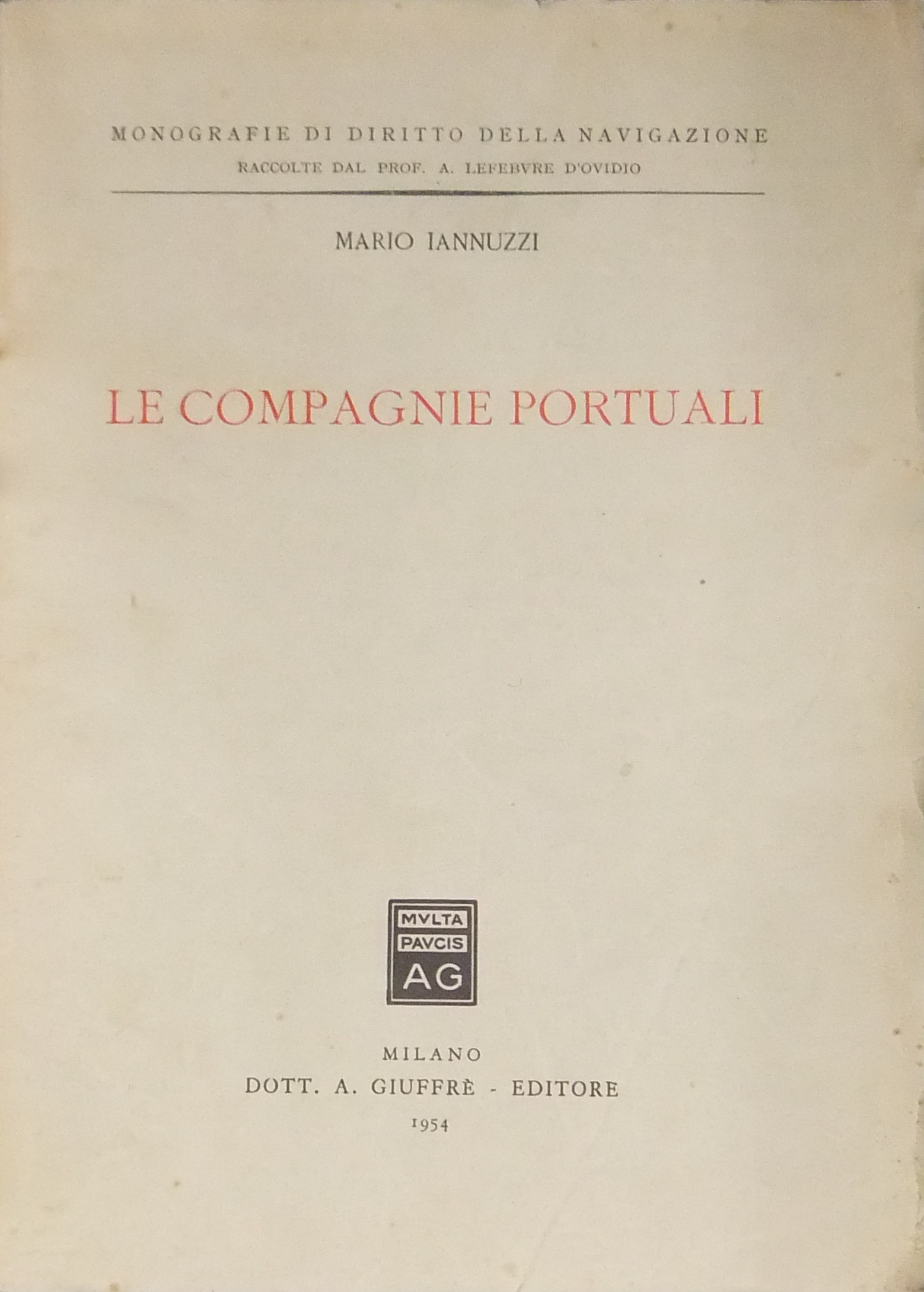 Le compagnie portuali