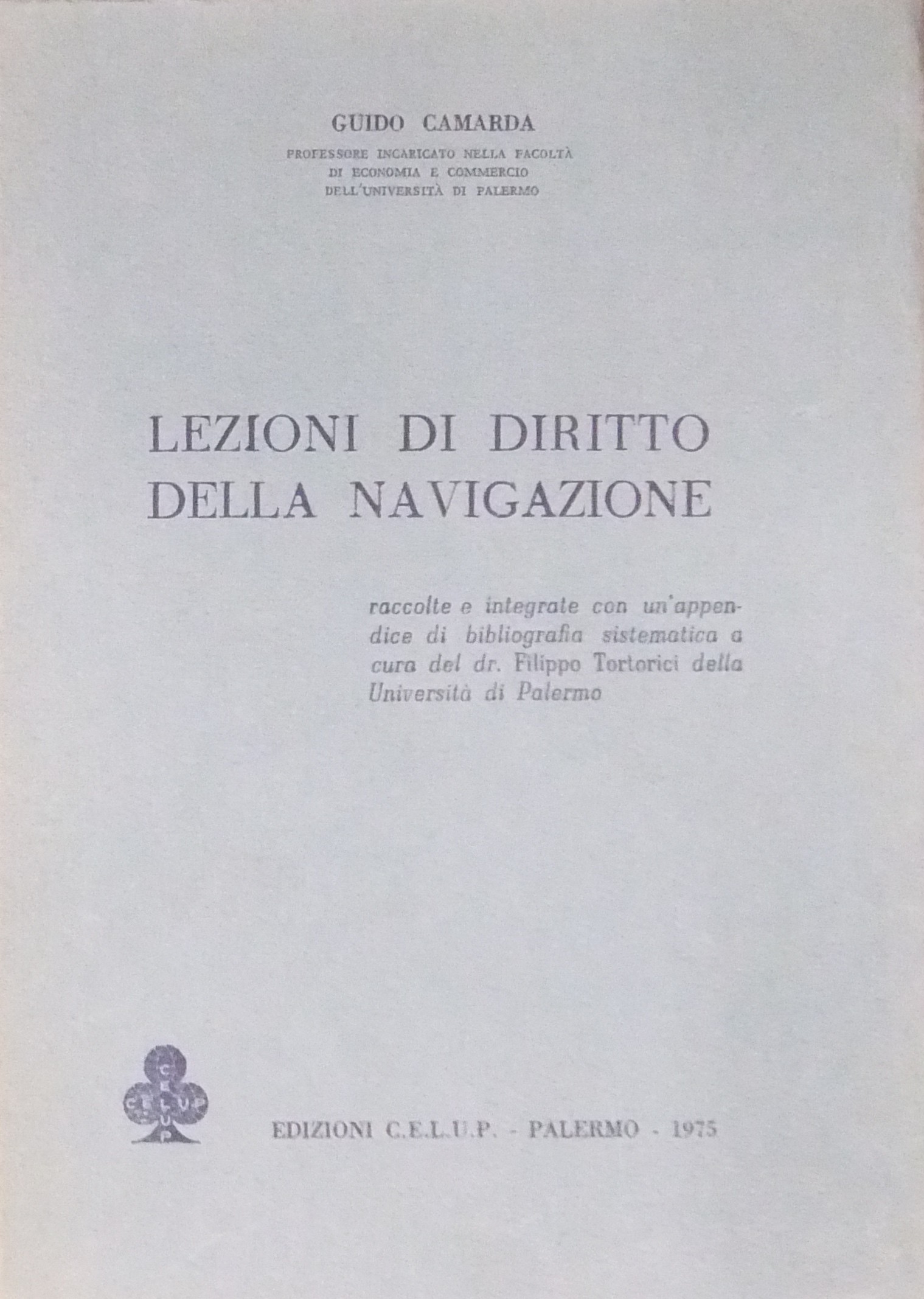 Lezioni di diritto della navigazione 