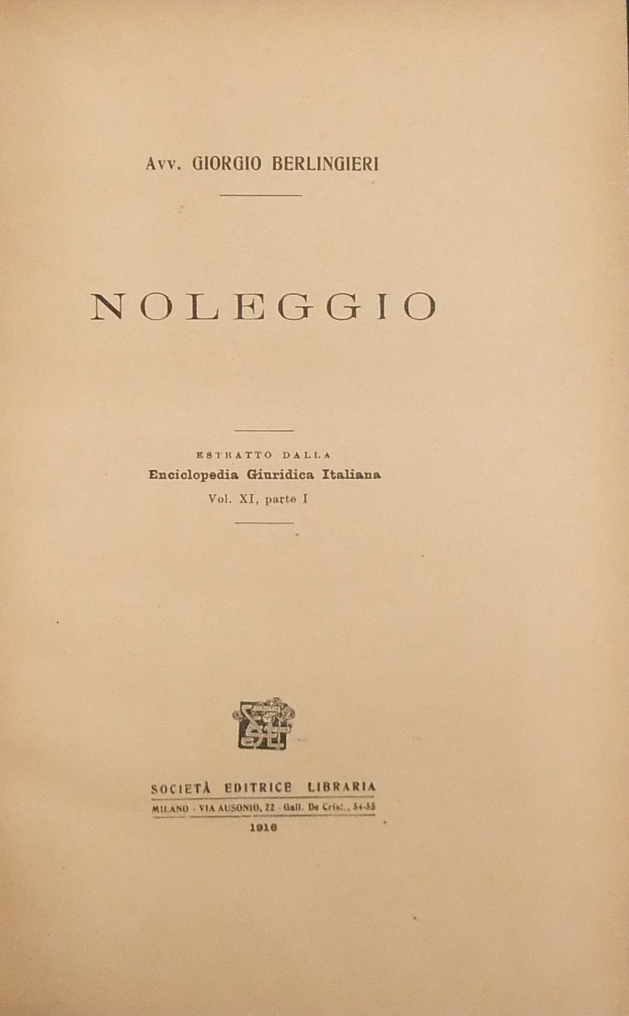 Noleggio
