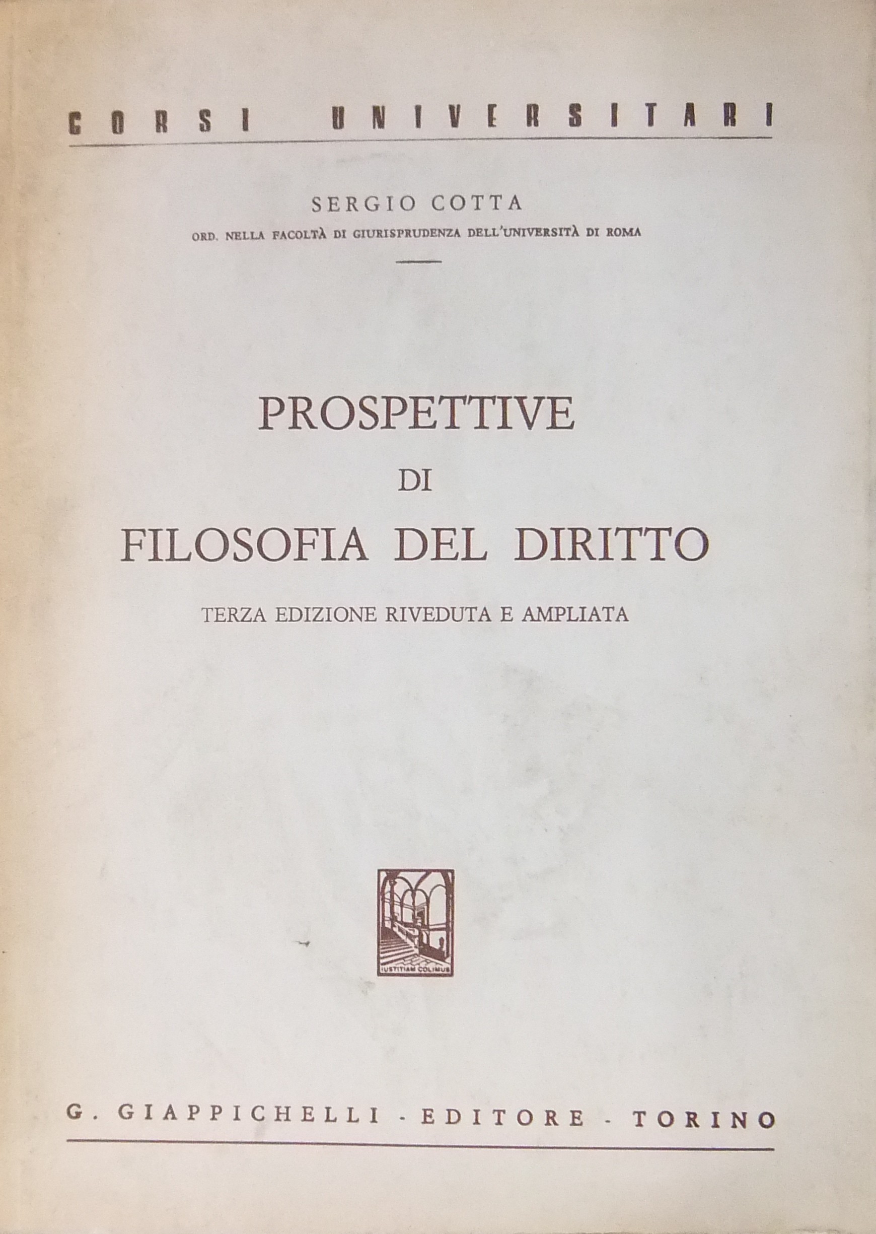 Prospettive di filosofia del diritto