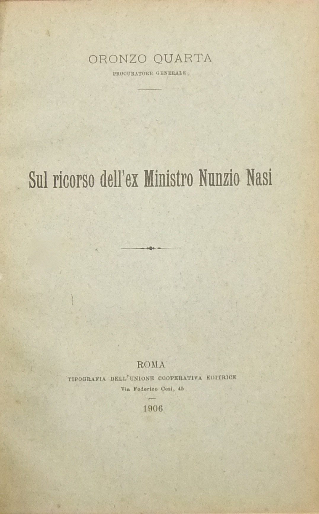 La legalità della norma e il potere giudiziario.