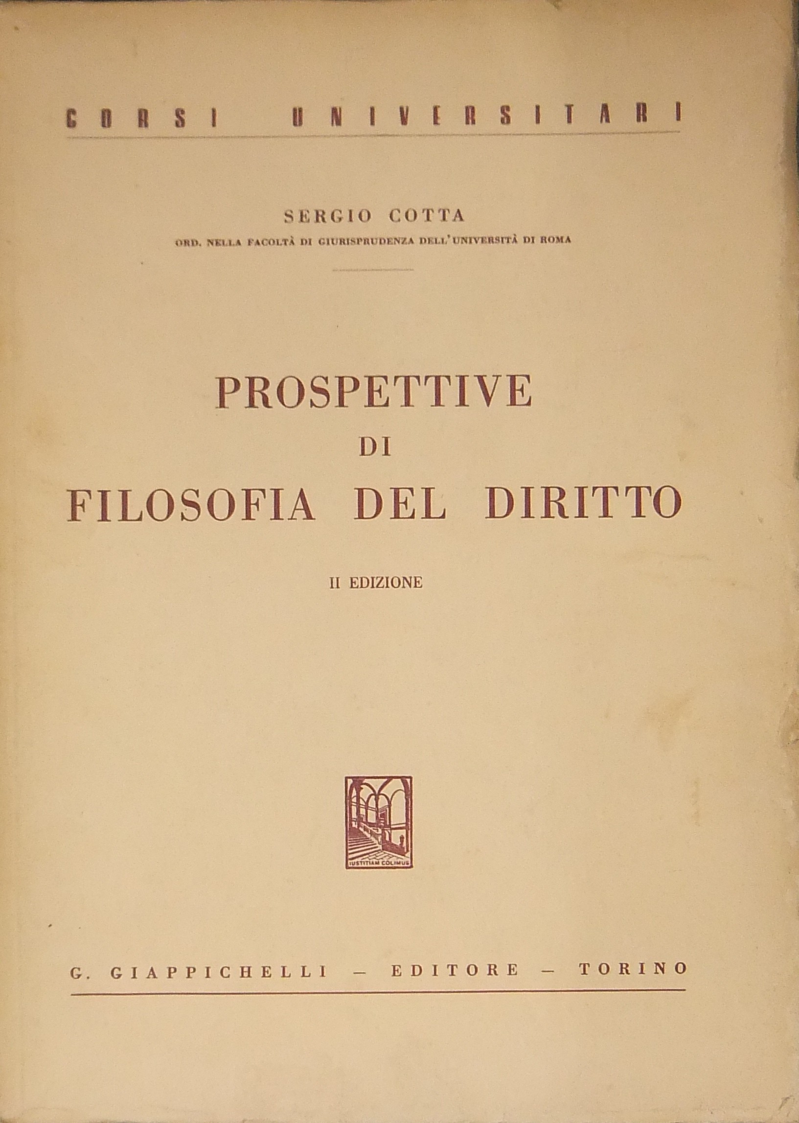 Prospettive di filosofia del diritto