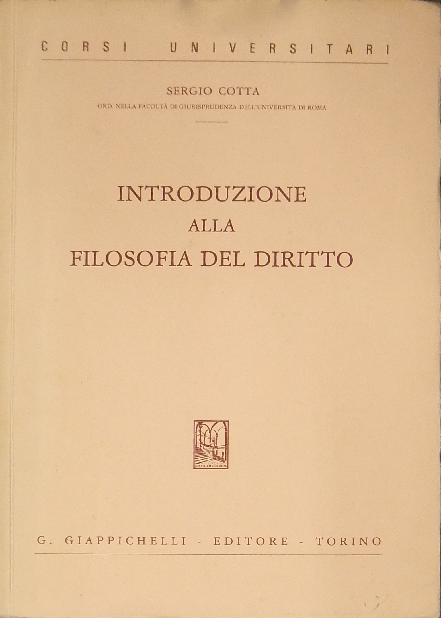Introduzione alla filosofia del diritto