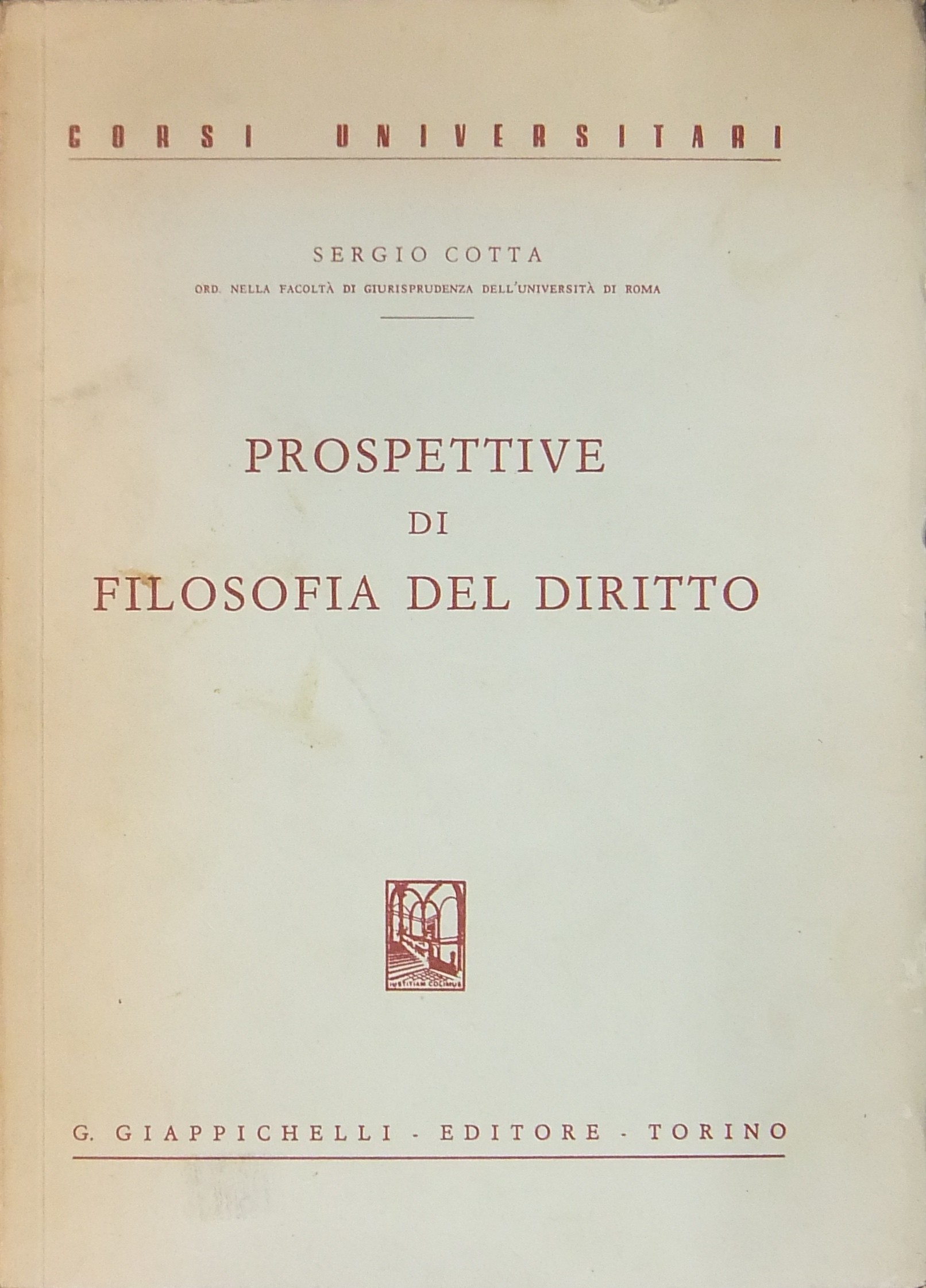 Prospettive di filosofia del diritto