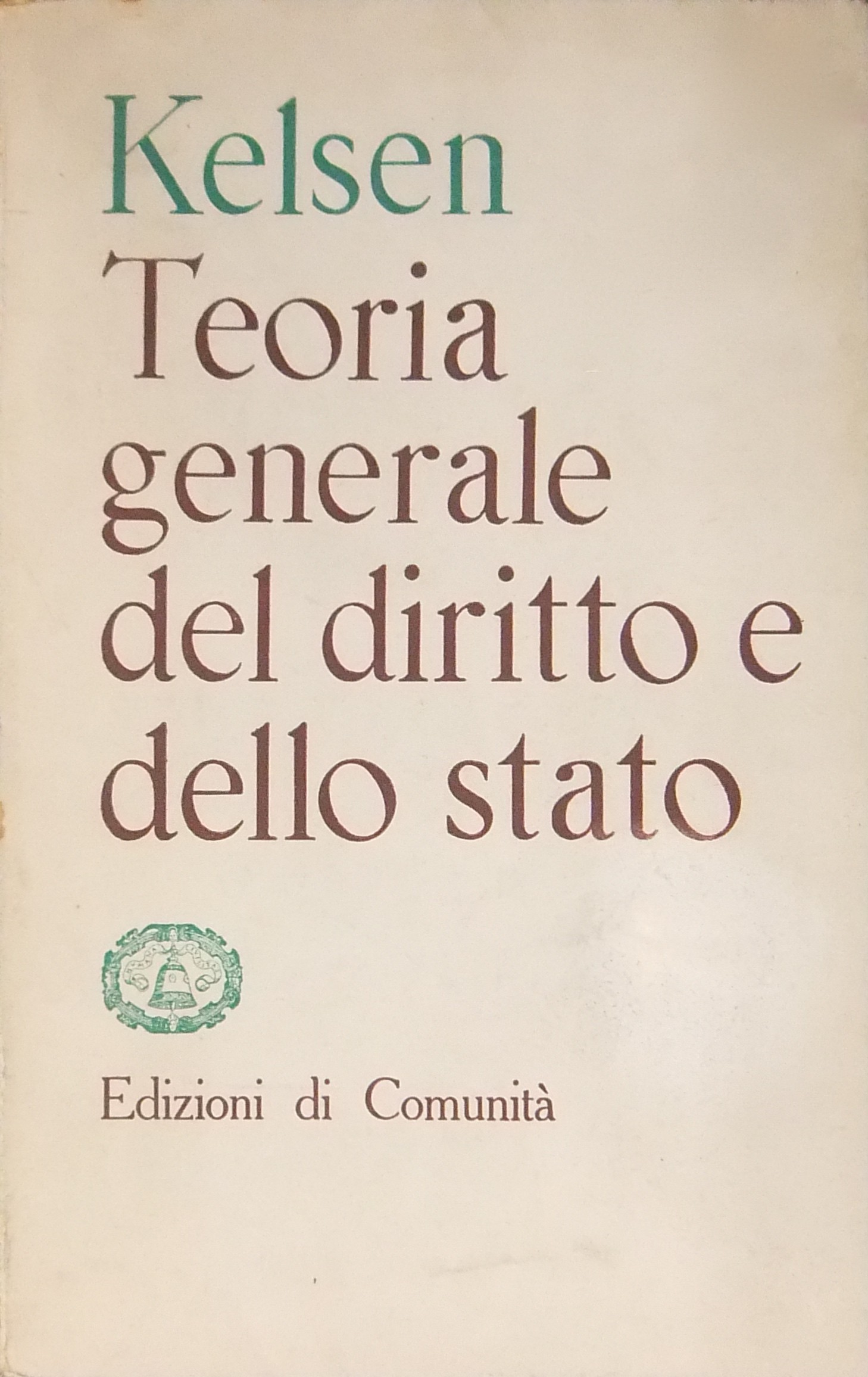 Teoria generale del diritto e dello Stato