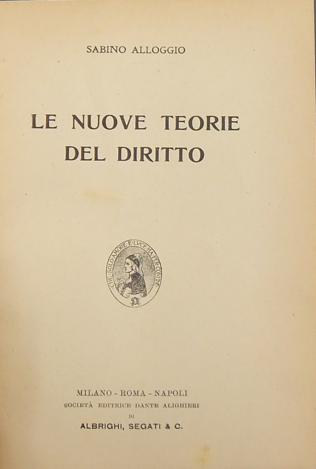 Le nuove teorie del diritto