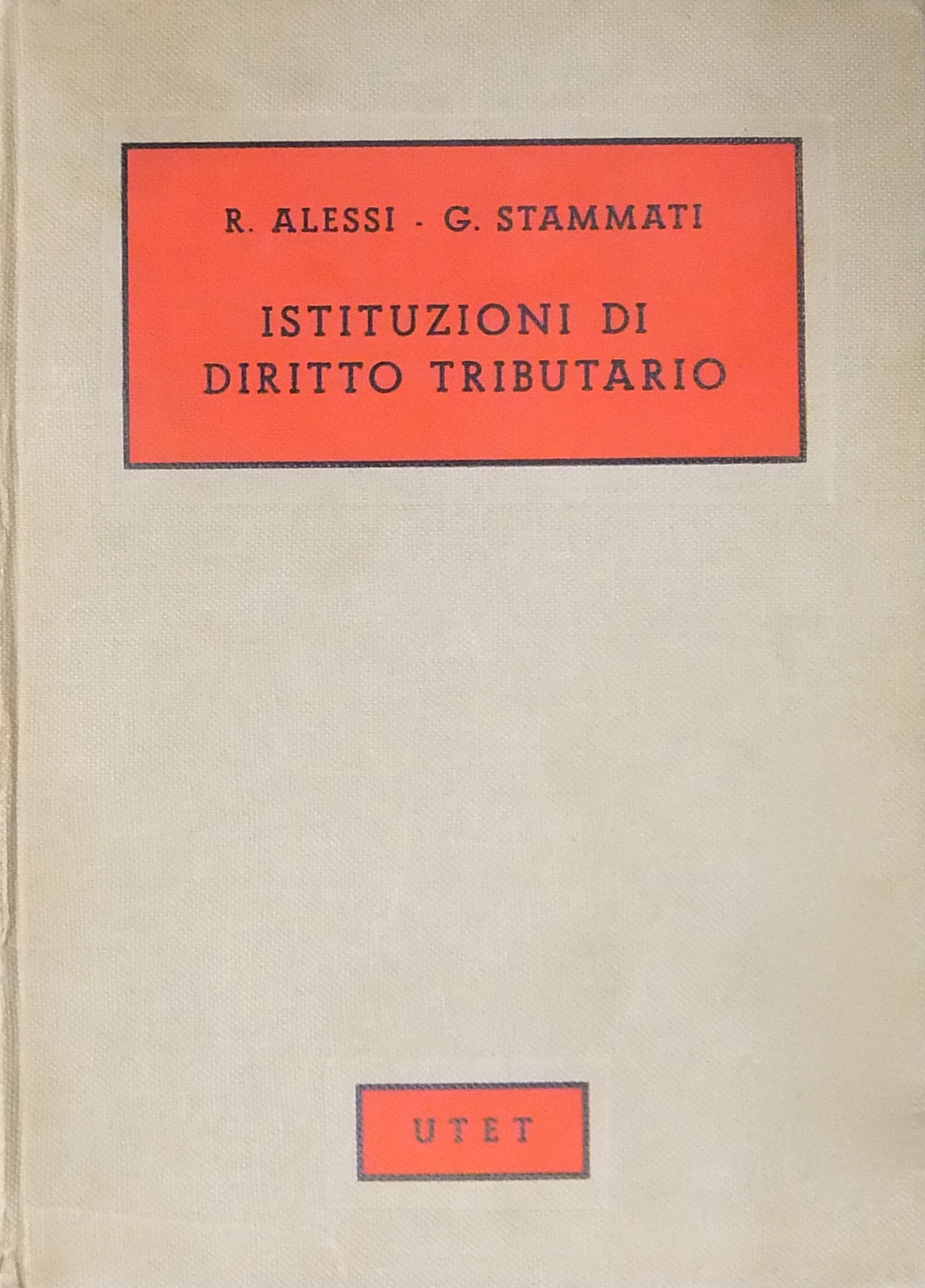 Istituzioni di diritto tributario