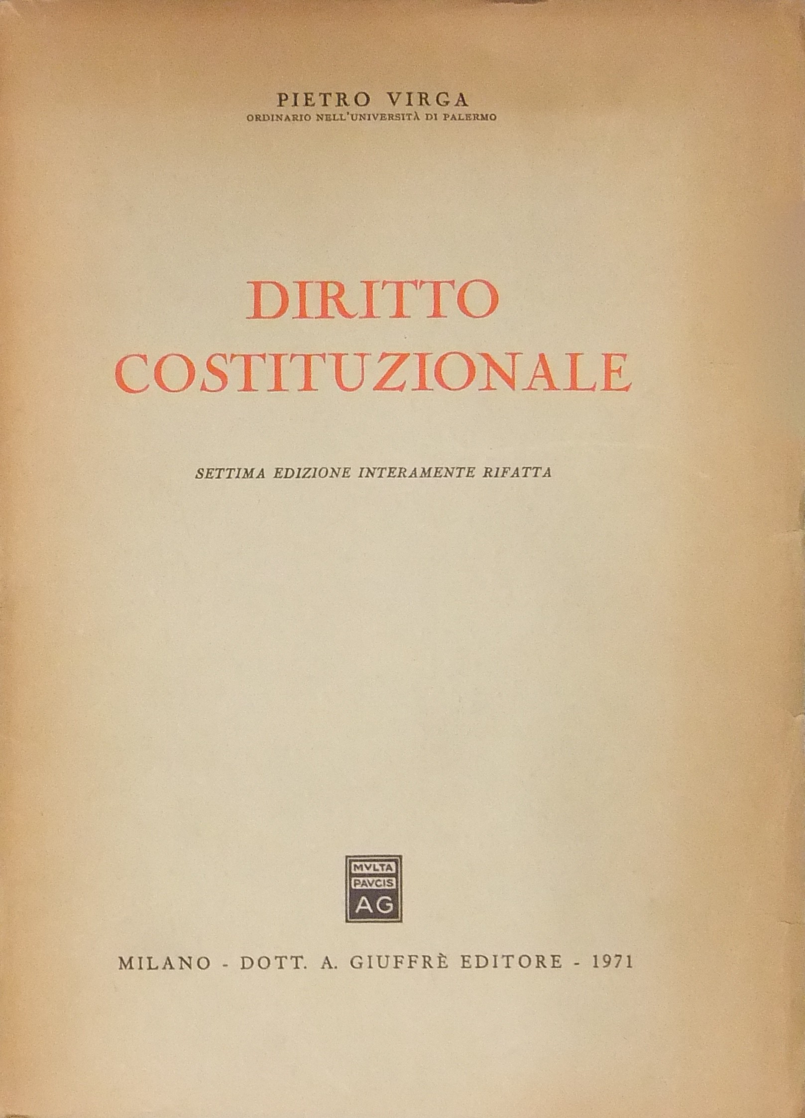 Diritto costituzionale