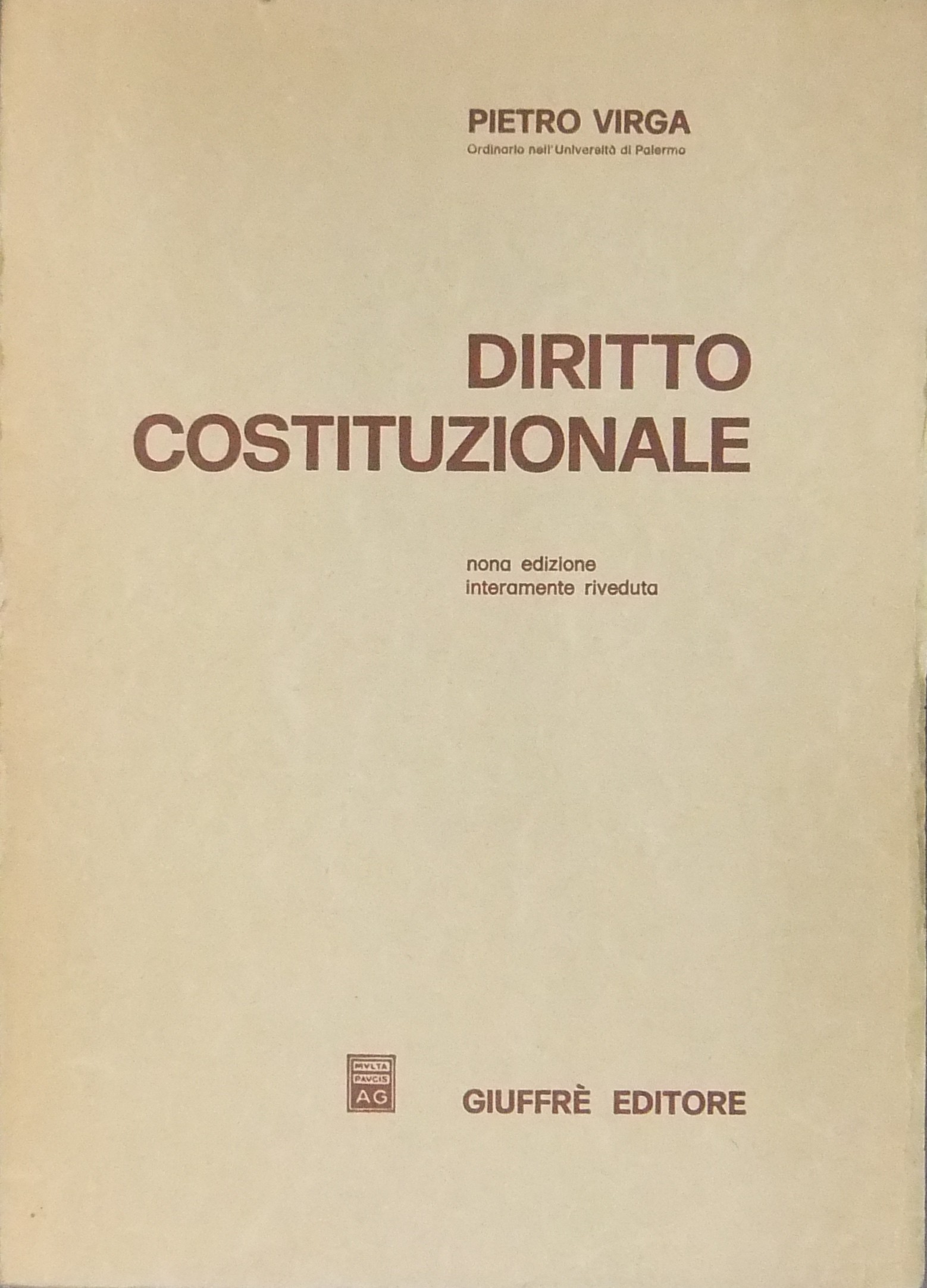 Diritto costituzionale