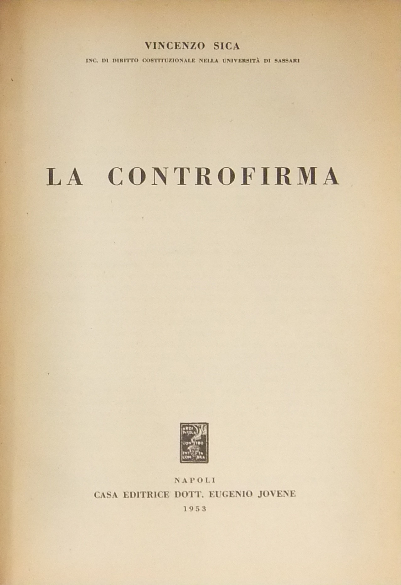 La controfirma
