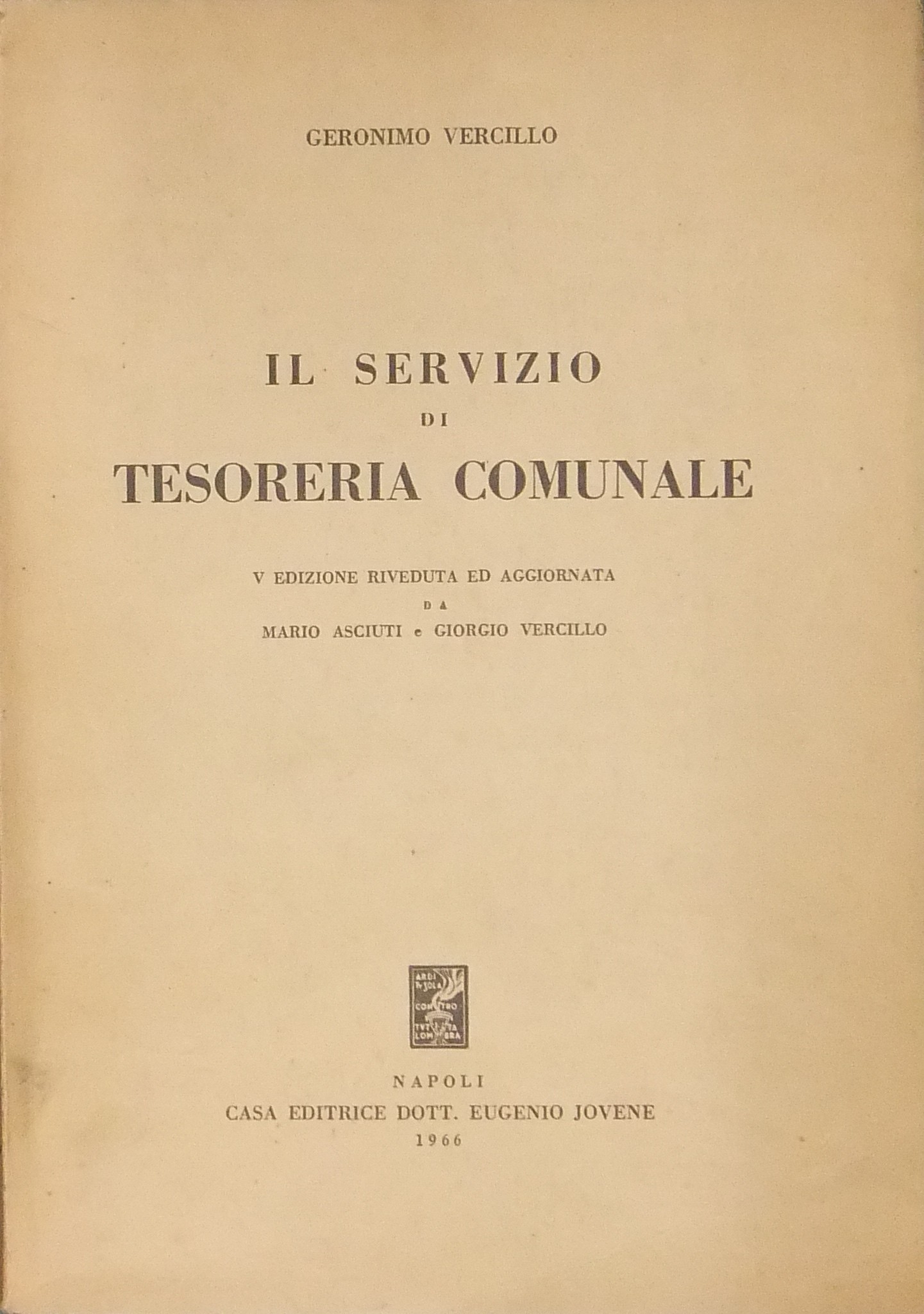 Il servizio di tesoreria comunale