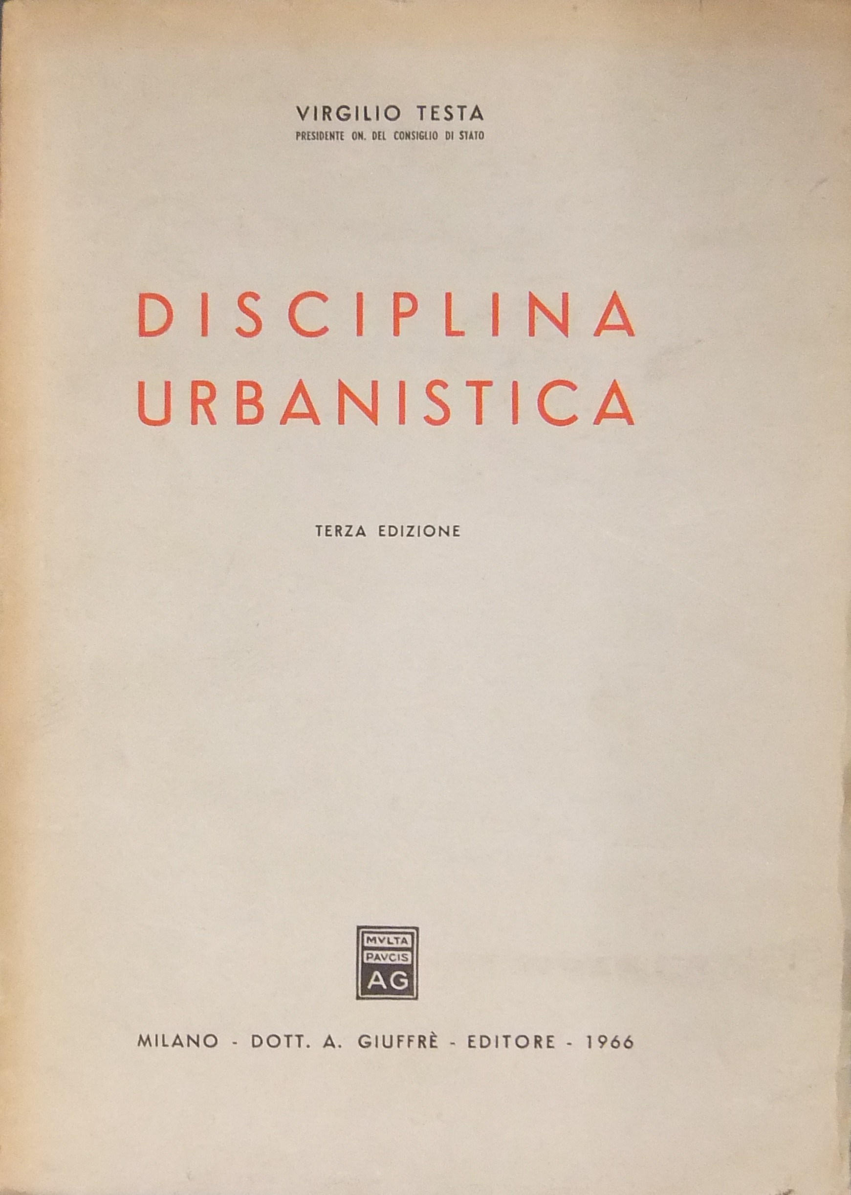 Disciplina urbanistica