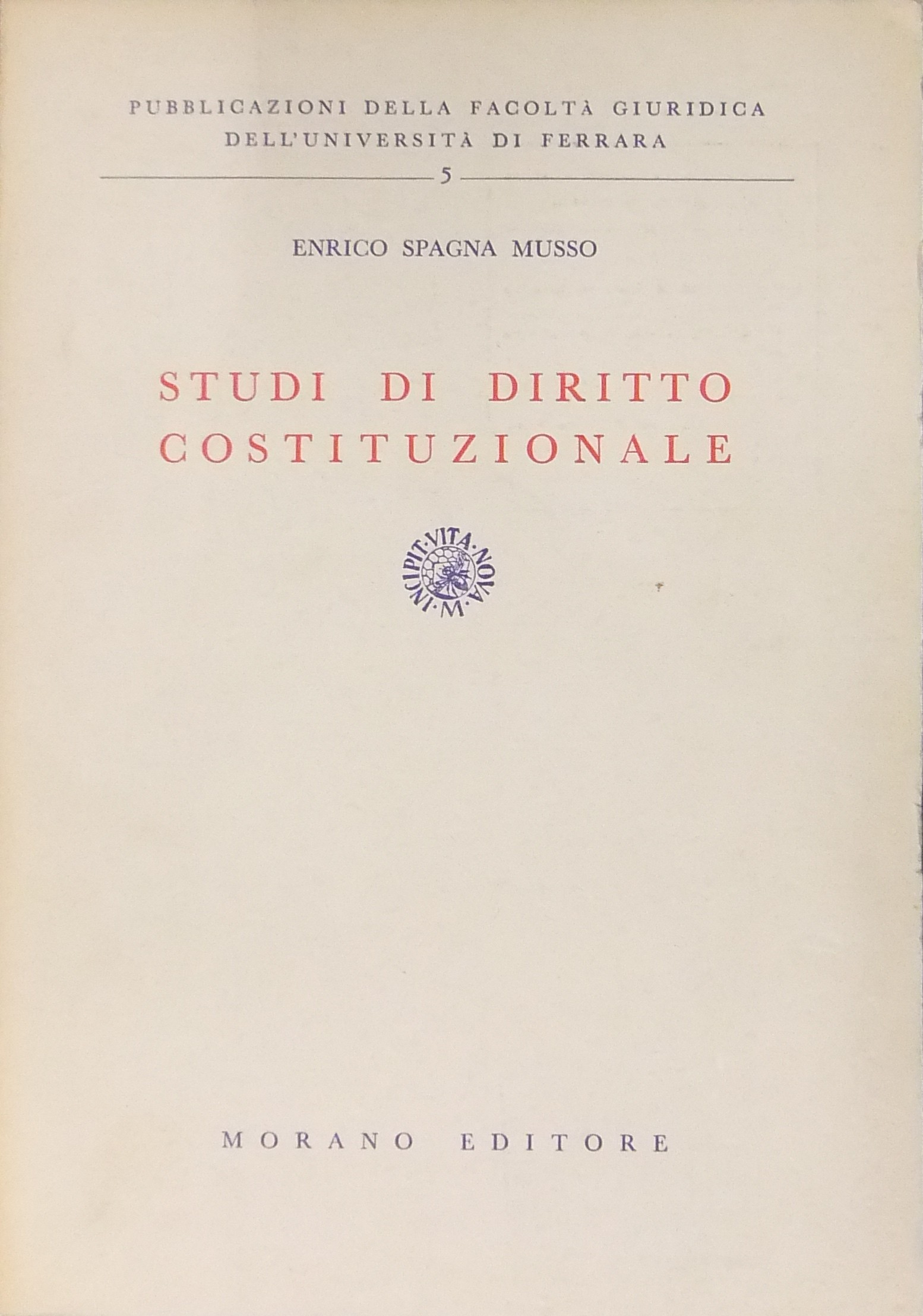 Studi di diritto costituzionale