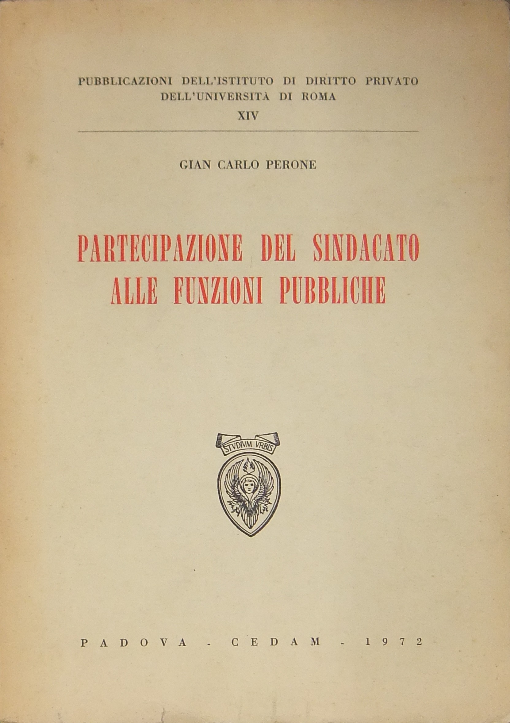 Partecipazione del sindacato alle funzioni pubbliche