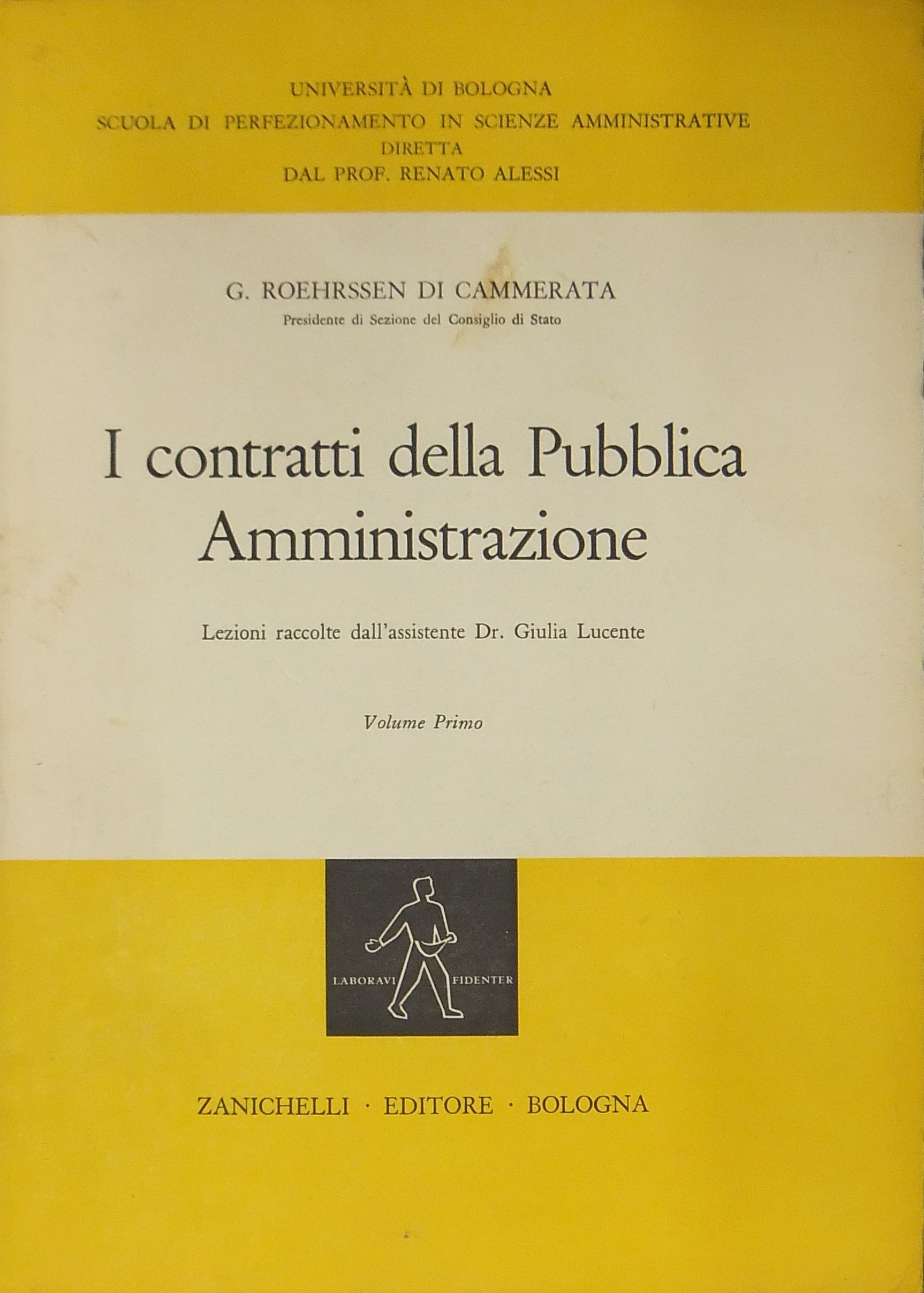 I contratti della Pubblica Amministrazione. 