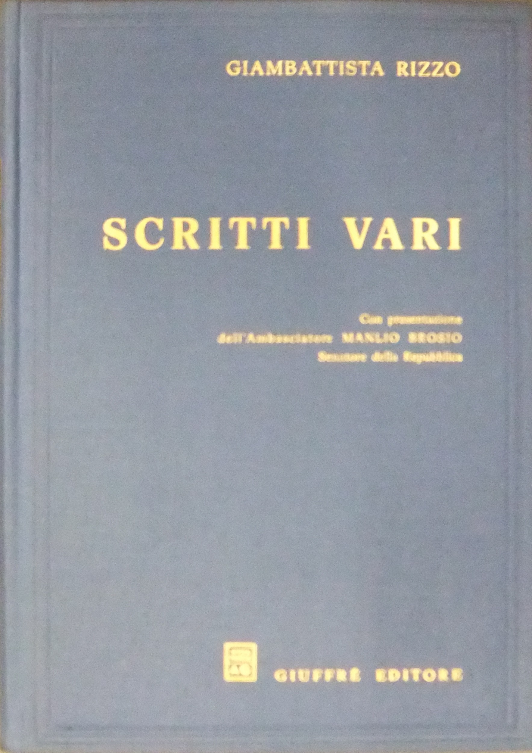 Scritti vari