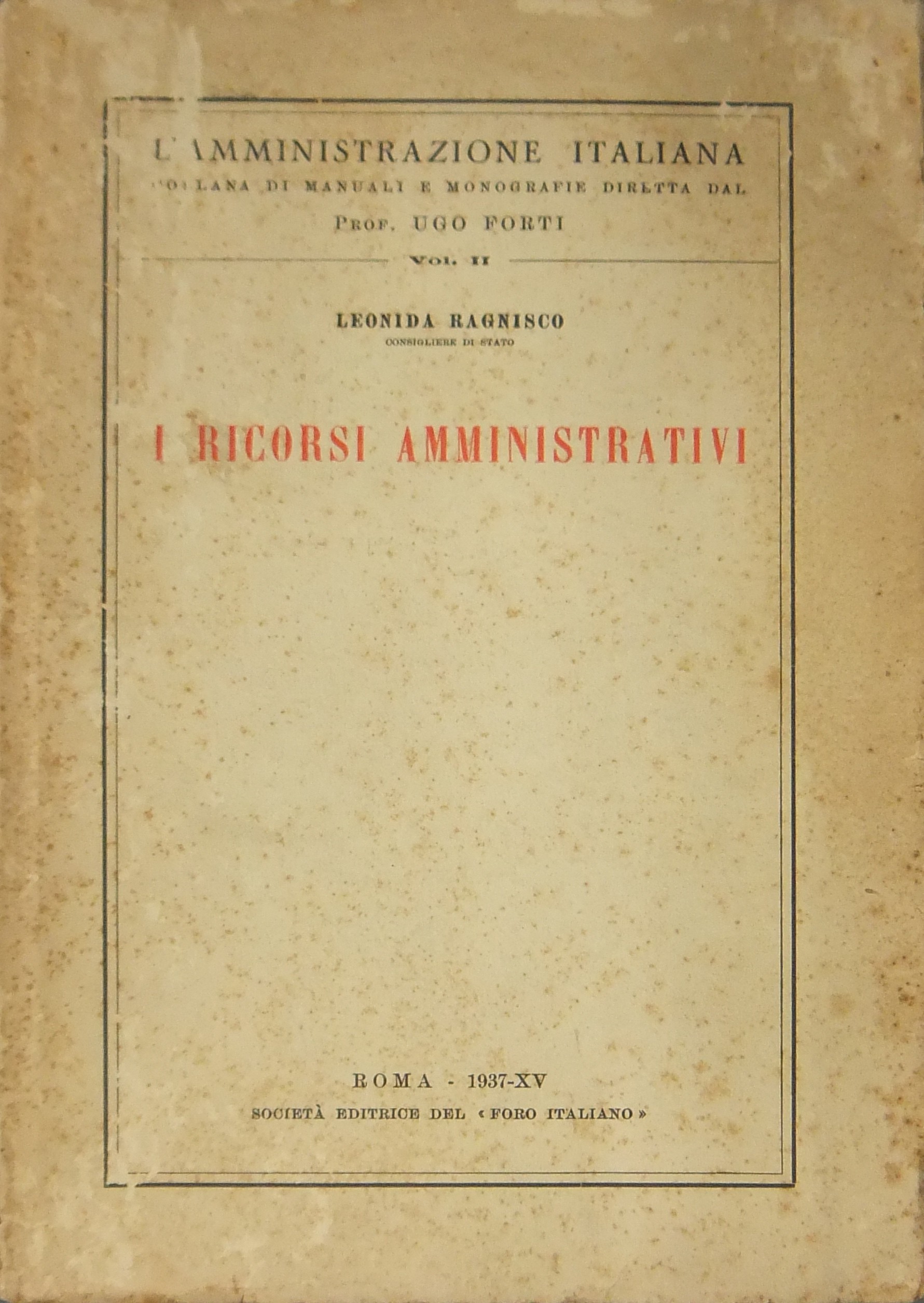 I ricorsi amministrativi