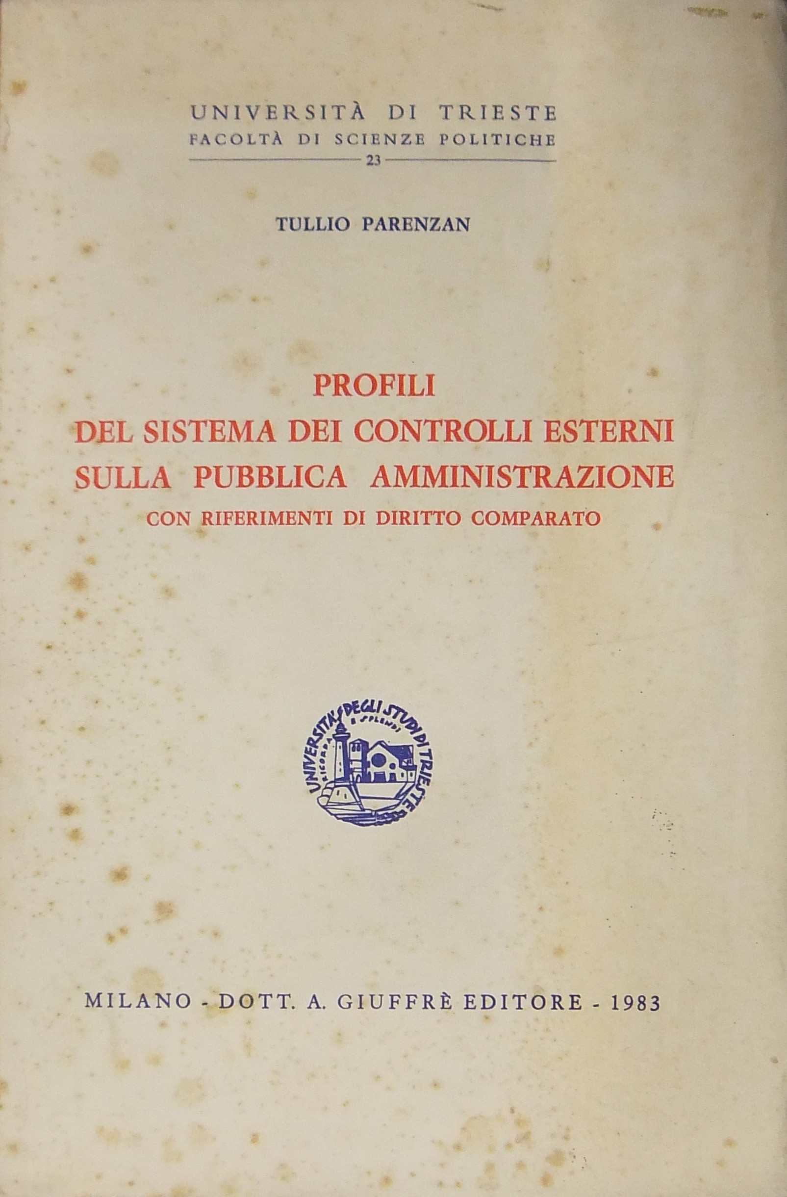 Profili del sistema dei controlli esterni
