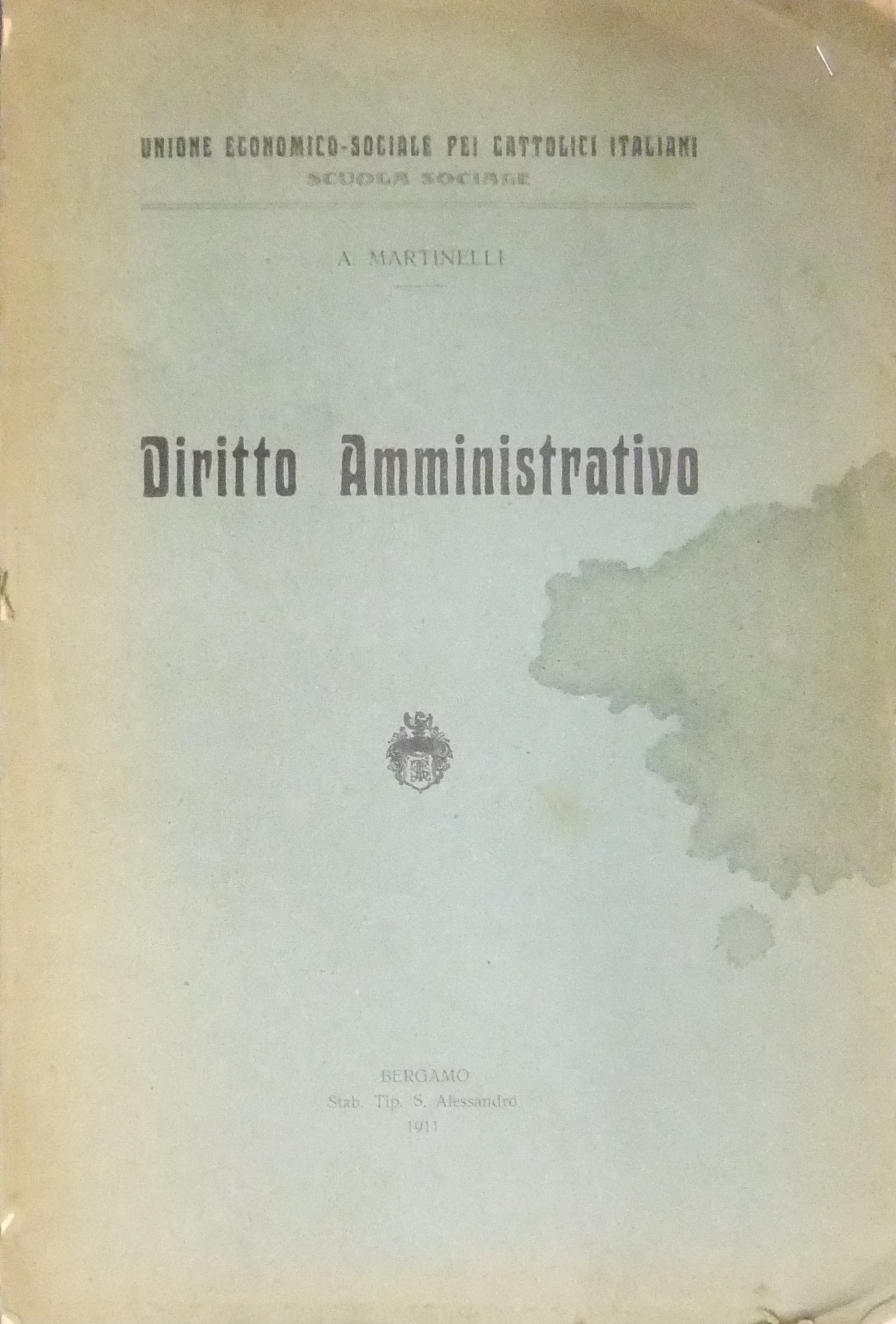 Diritto amministrativo. Appunti sulle lezioni .. 