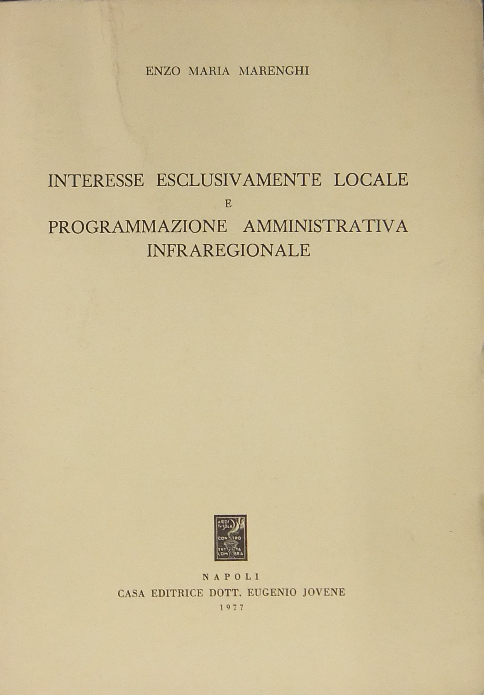 Interesse esclusivamente locale