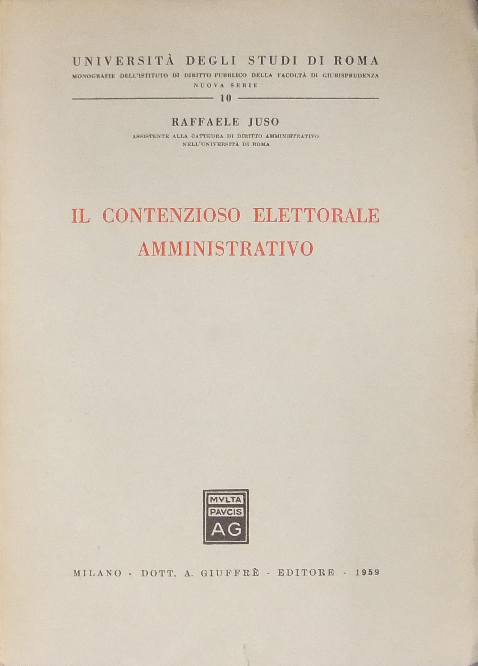 Il contenzioso elettorale amministrativo