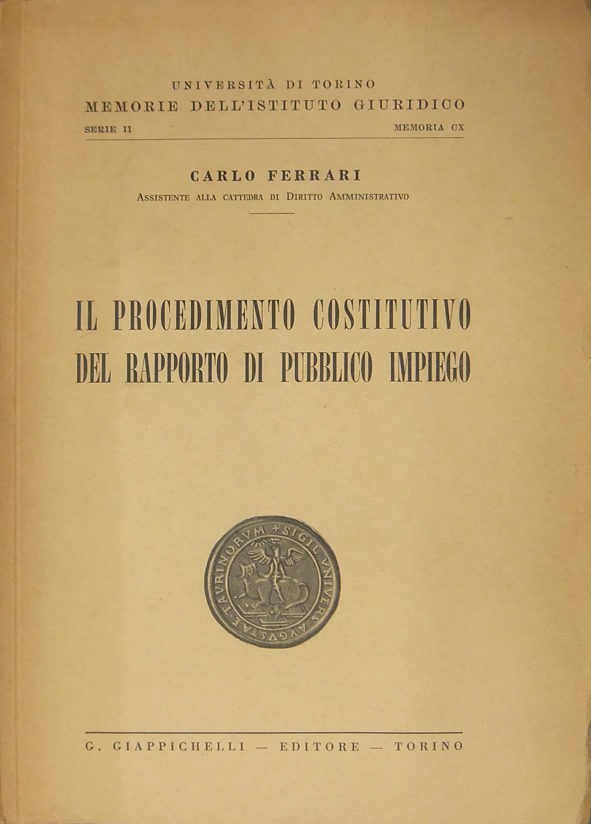 Il procedimento costitutivo del rapporto di pubblico impiego