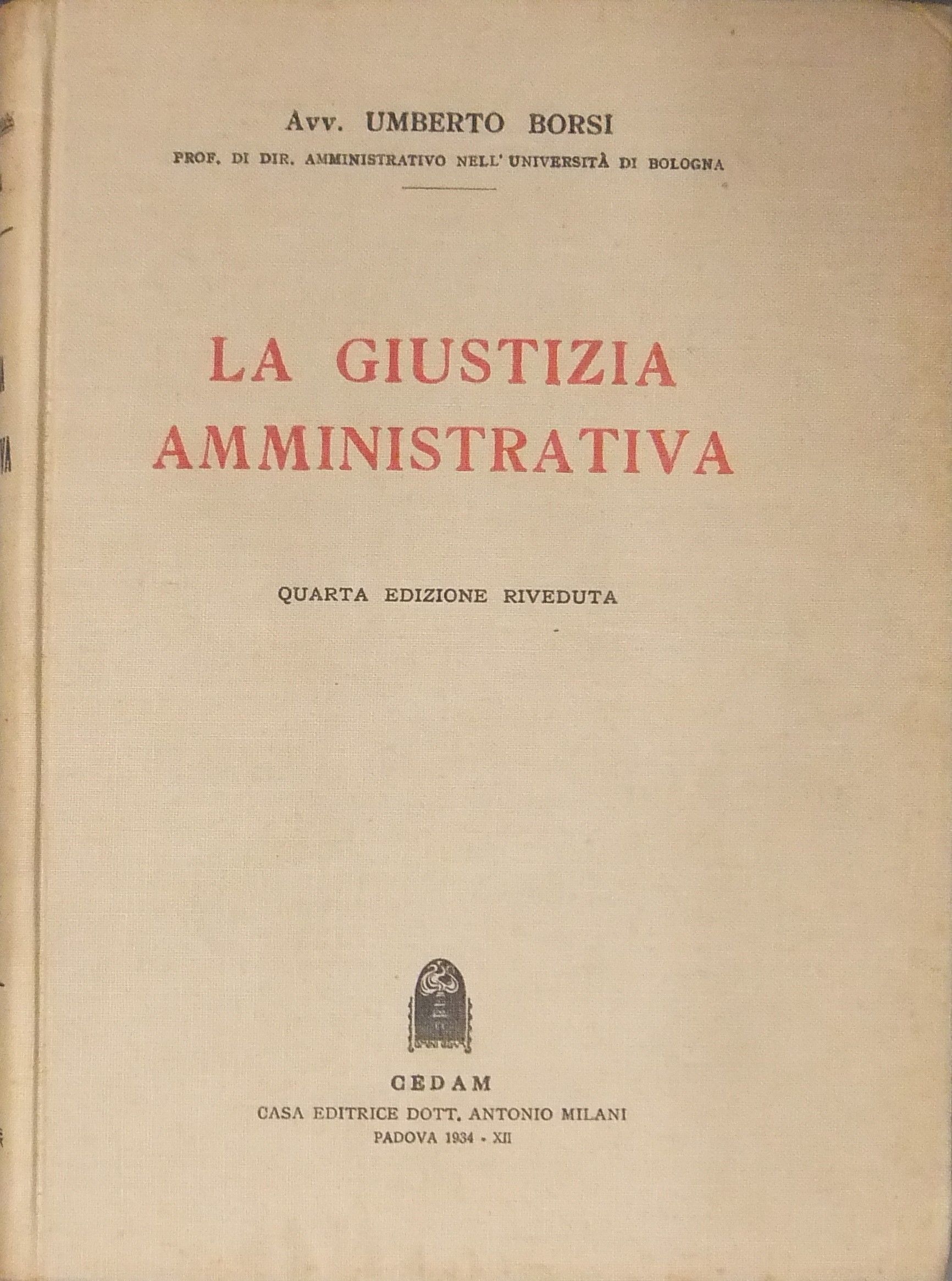 La giustizia amministrativa