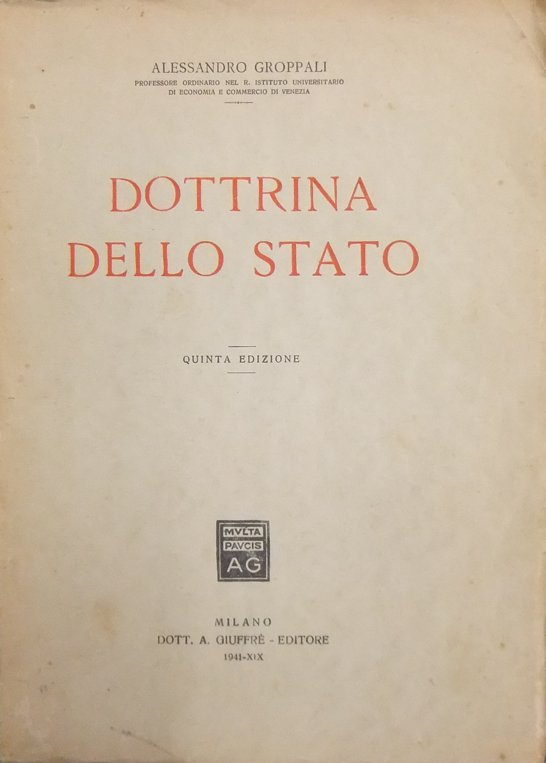 Dottrina dello Stato