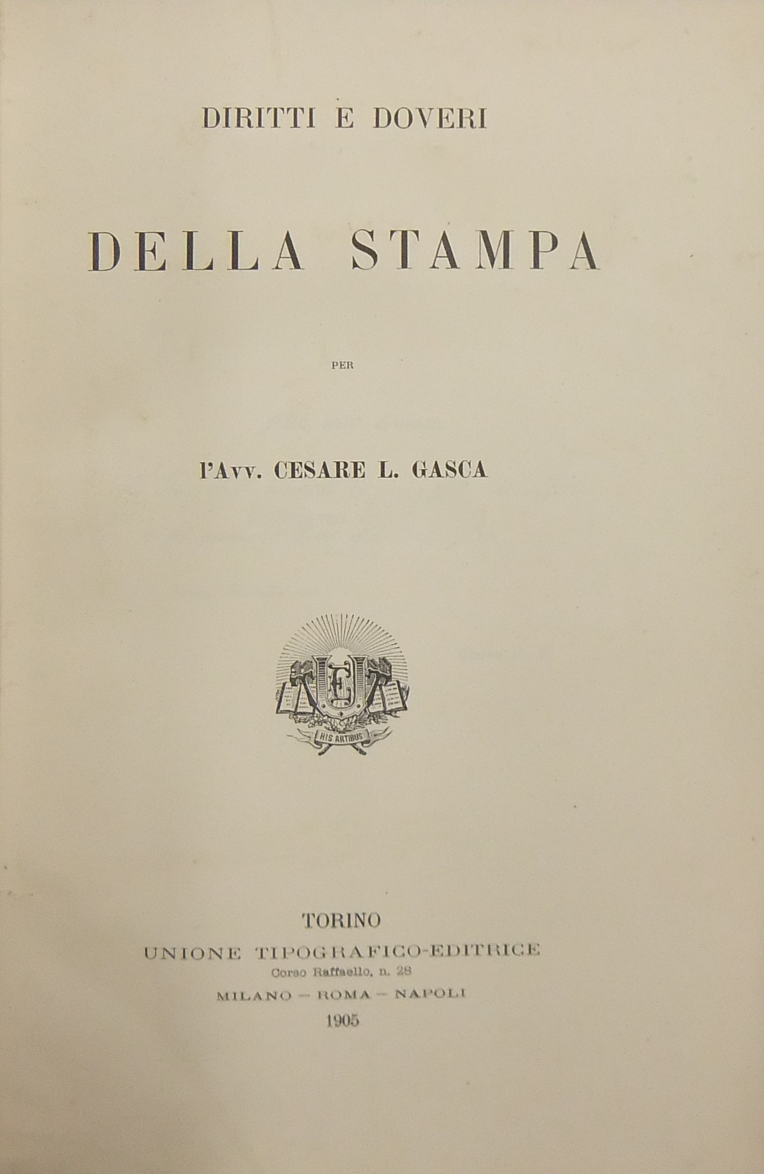 Diritti e doveri della stampa