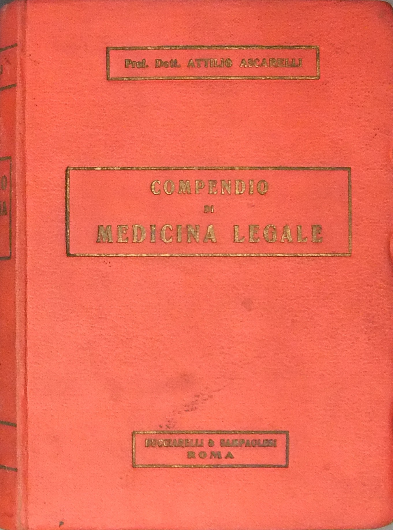 Compendio di medicina legale. 