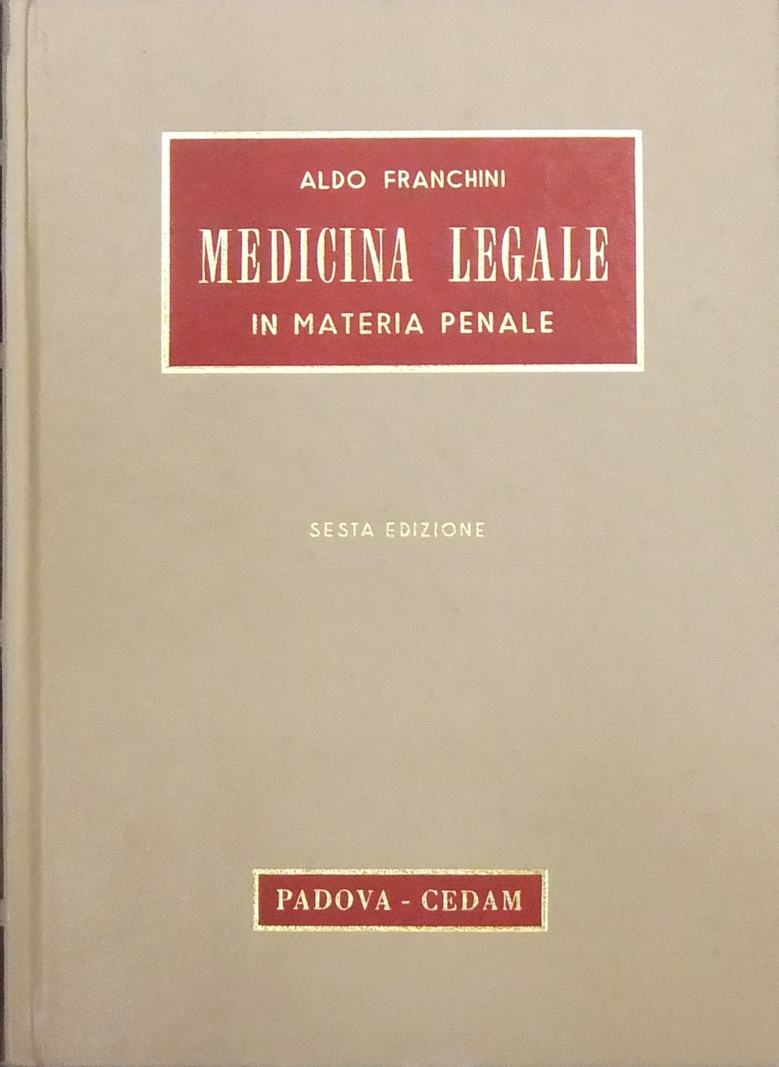 Medicina legale in materia penale