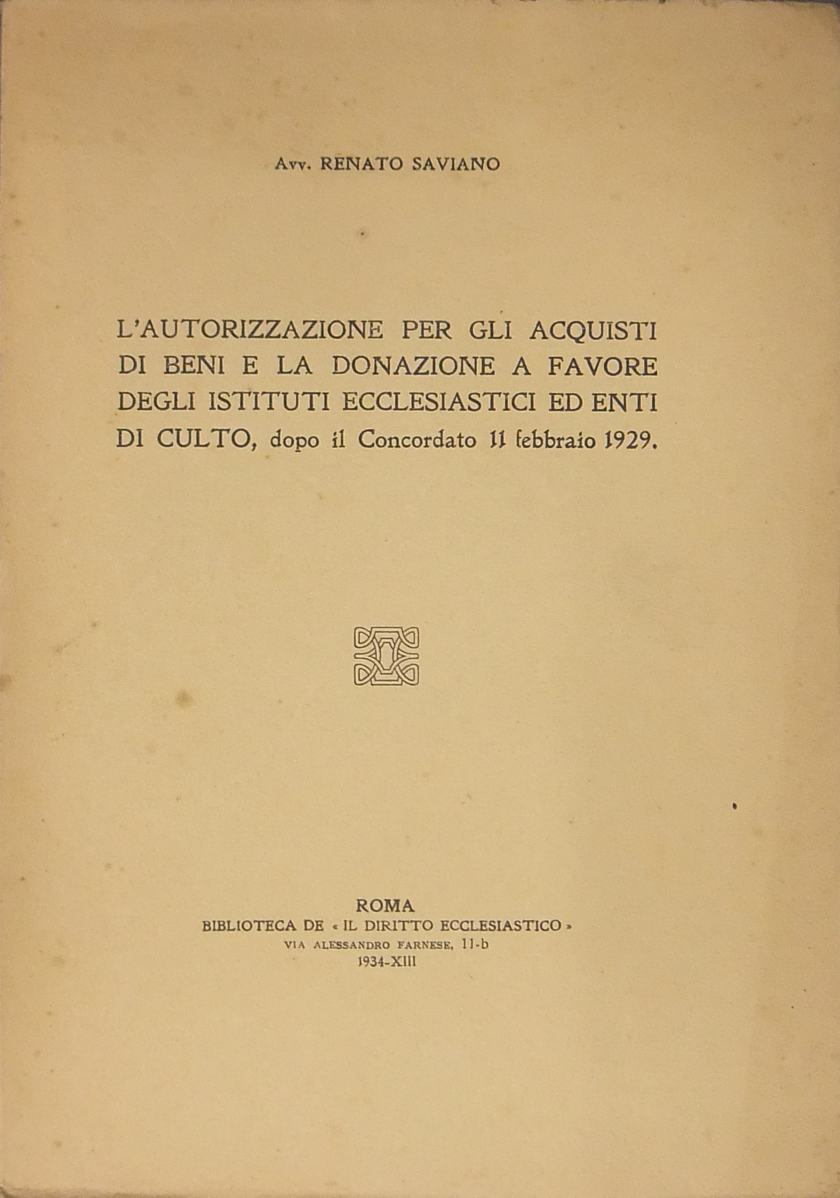 L'autorizzazione per gli acquisti di beni e la donazione