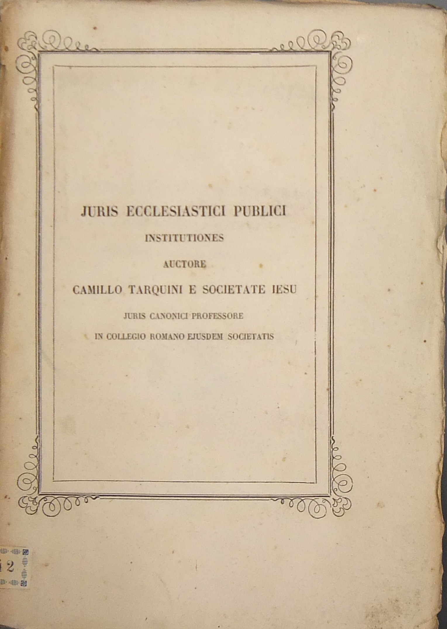 Juris ecclesiastici publici institutiones