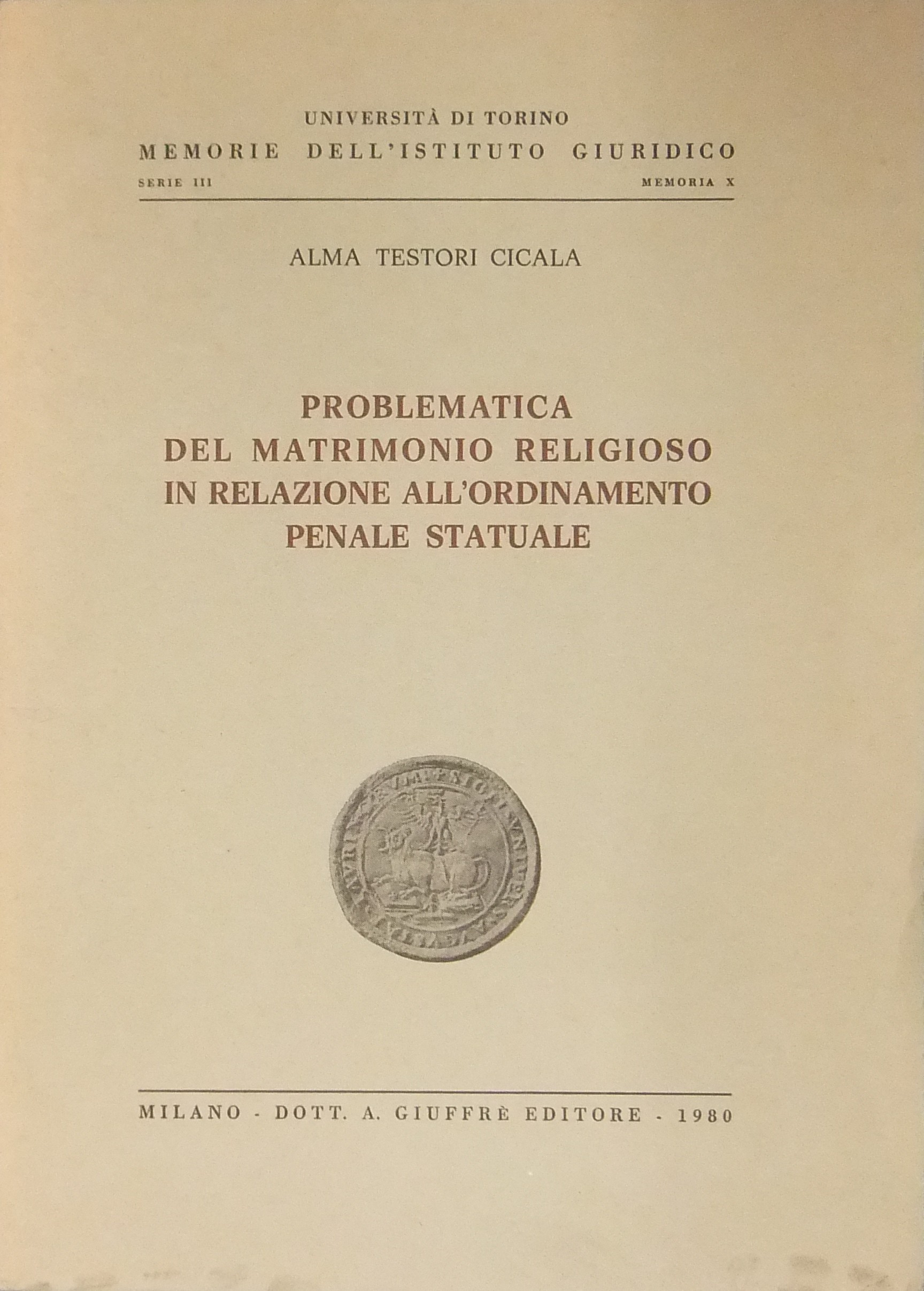 Problematica del matrimonio religioso 