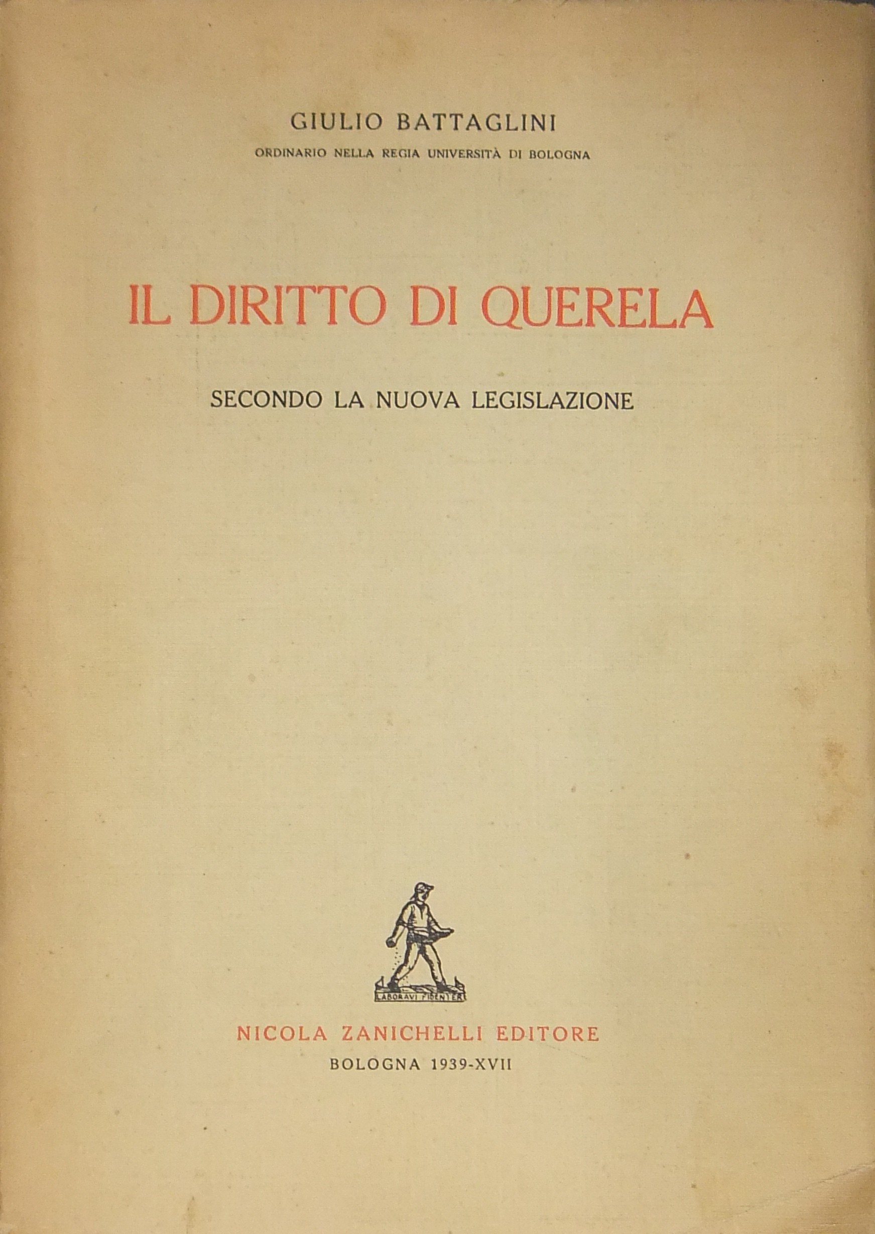Il diritto di querela secondo la nuova legislazione