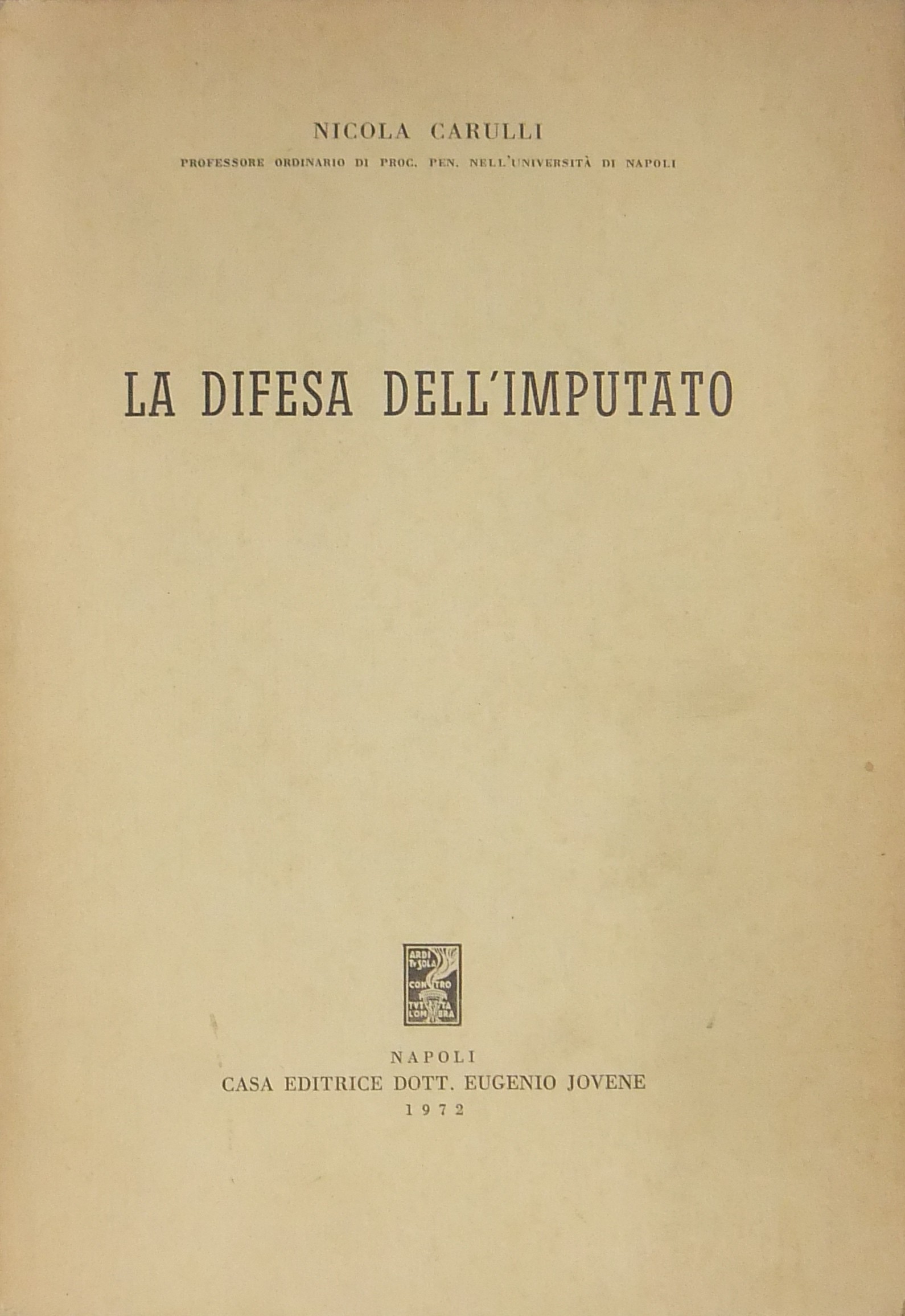 La difesa dell'imputato