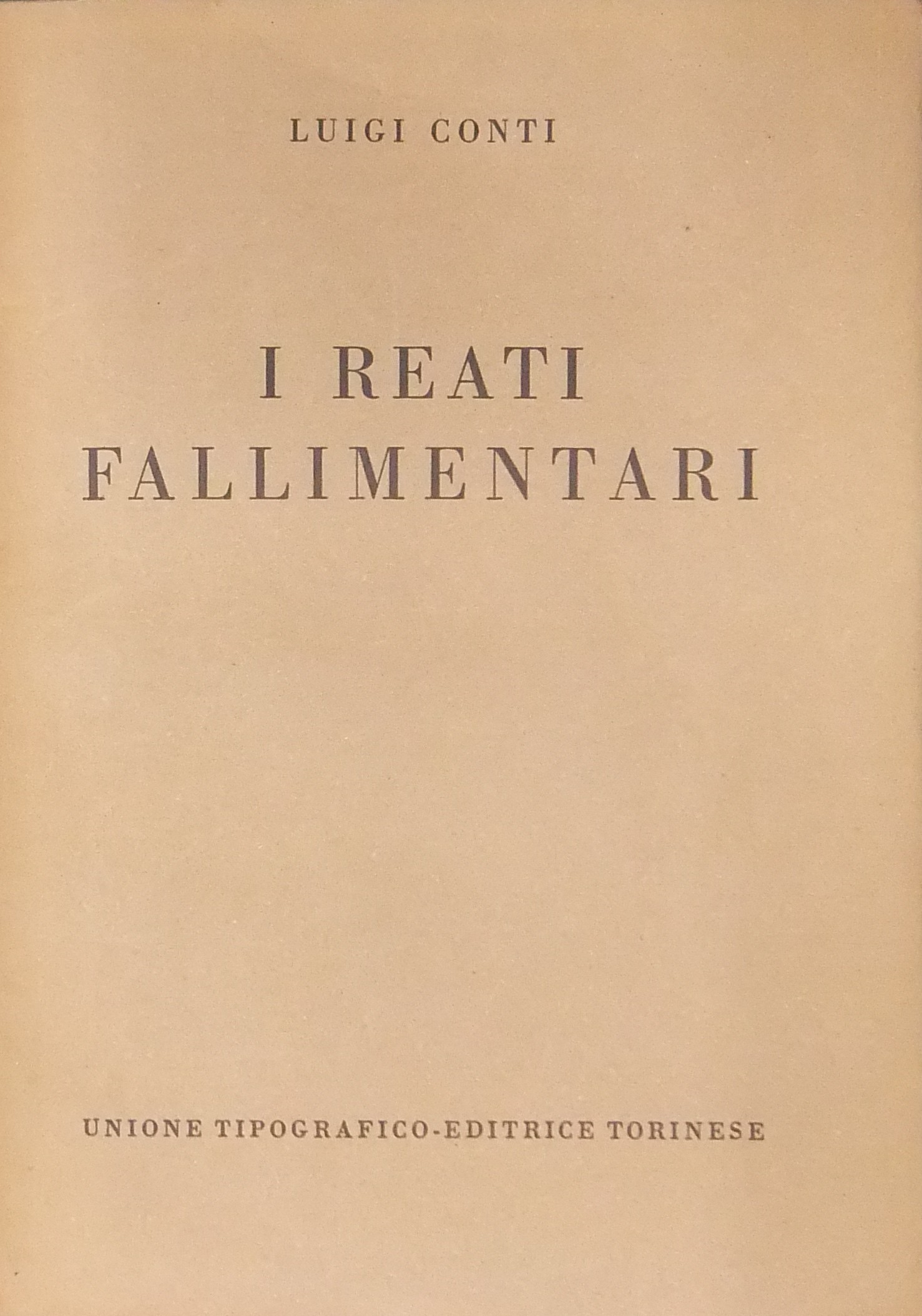 I reati fallimentari