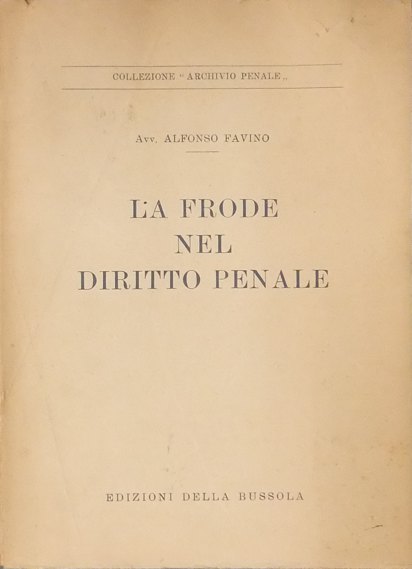 La frode nel diritto penale